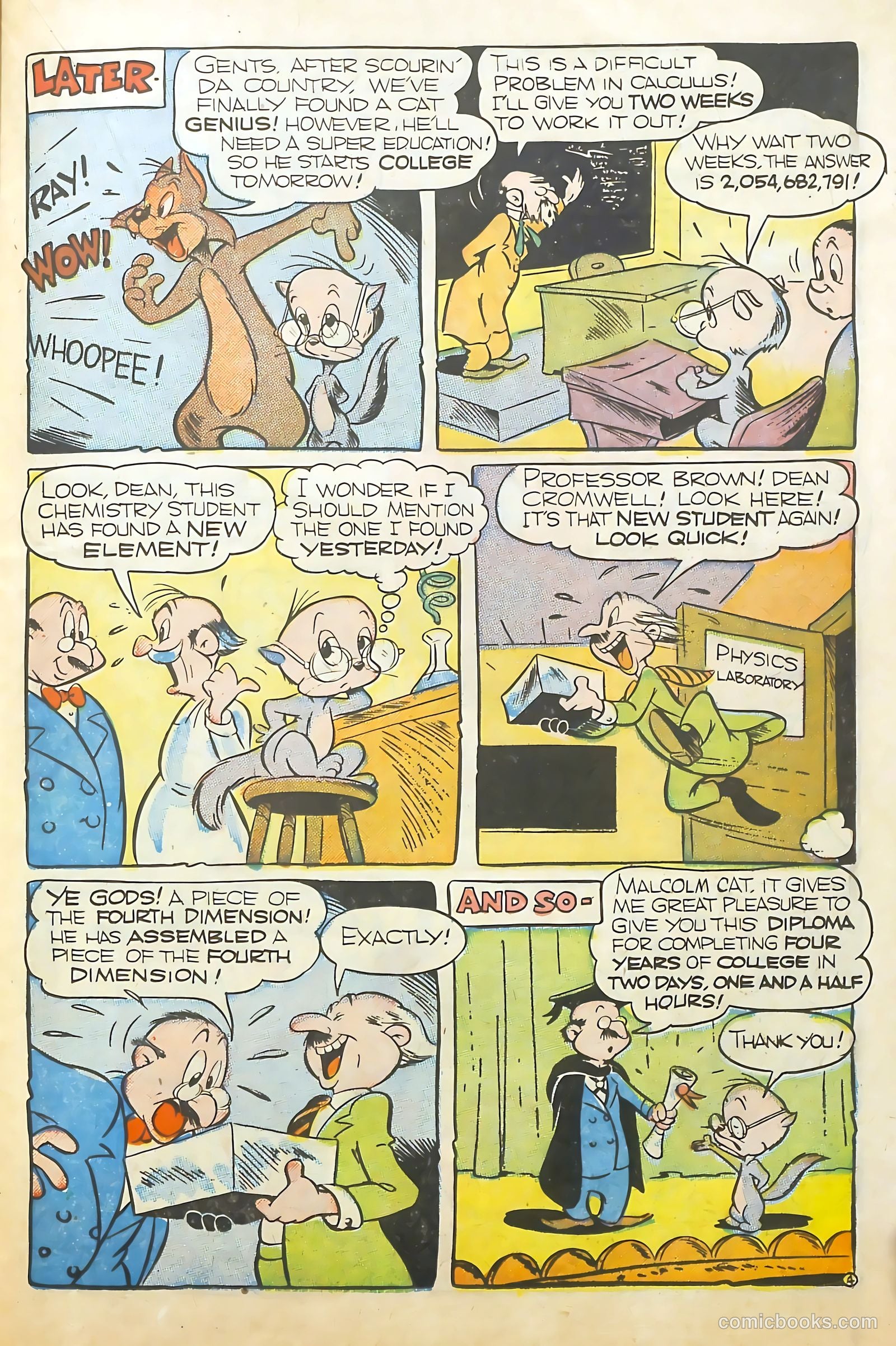 Goofy Comics #21 (1947) — page 30 of 51