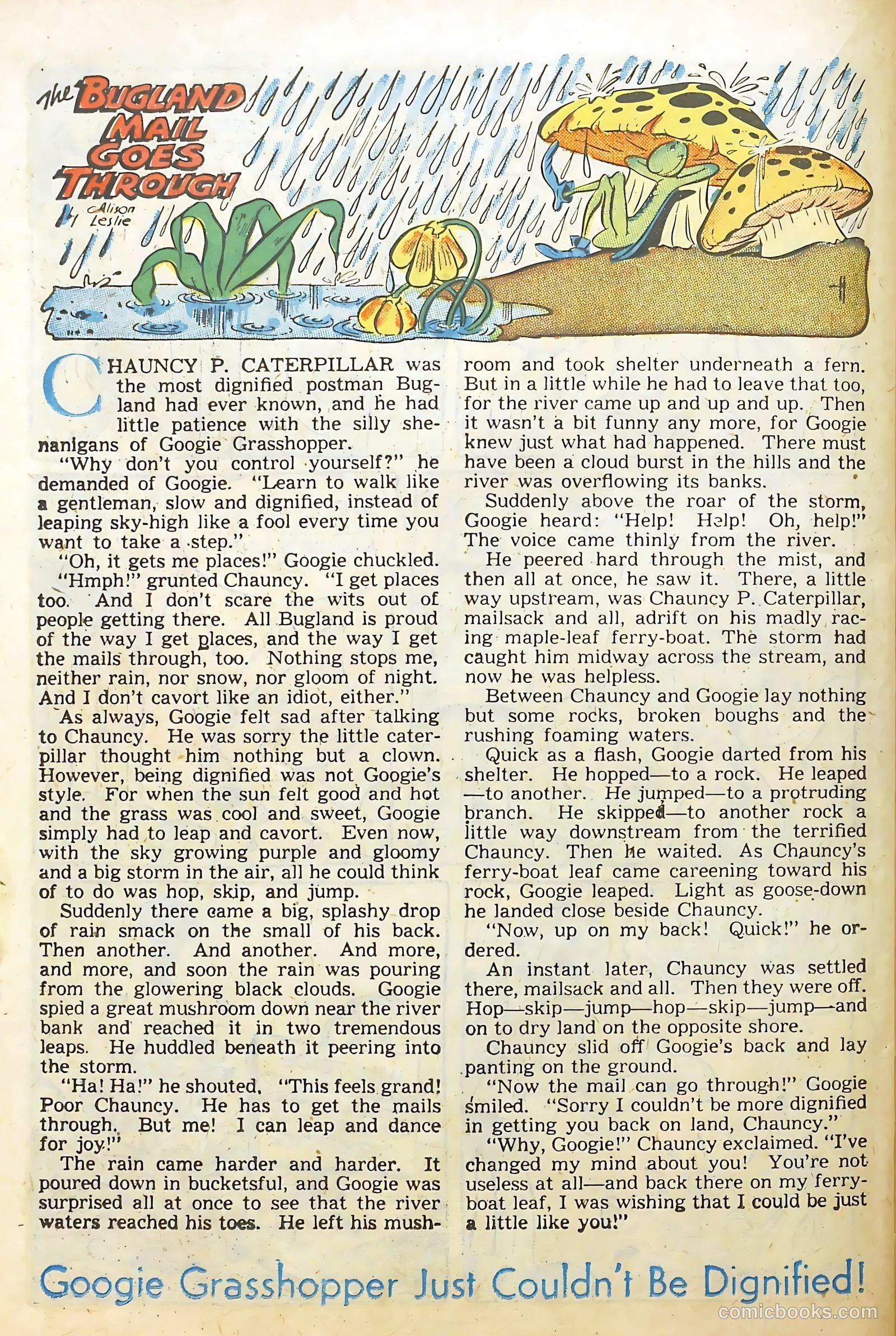Goofy Comics #21 (1947) — page 35 of 51