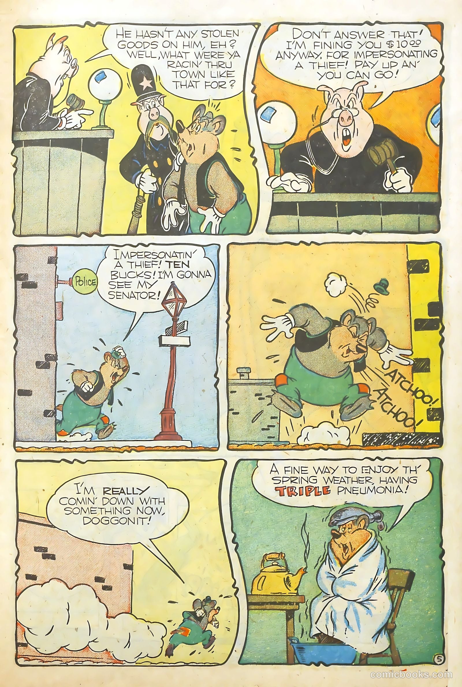 Goofy Comics #21 (1947) — page 40 of 51