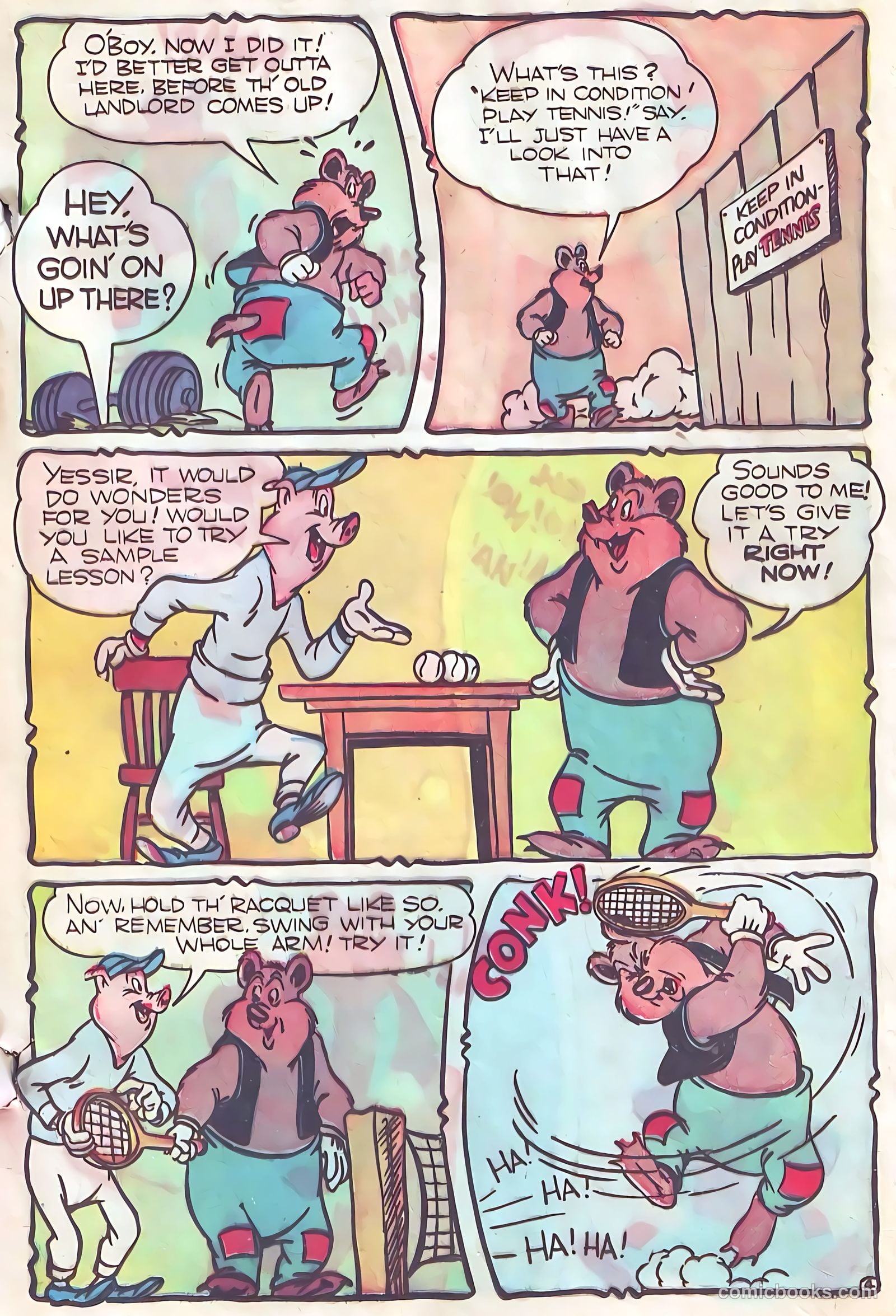 Goofy Comics #23 (1947) — page 21 of 52