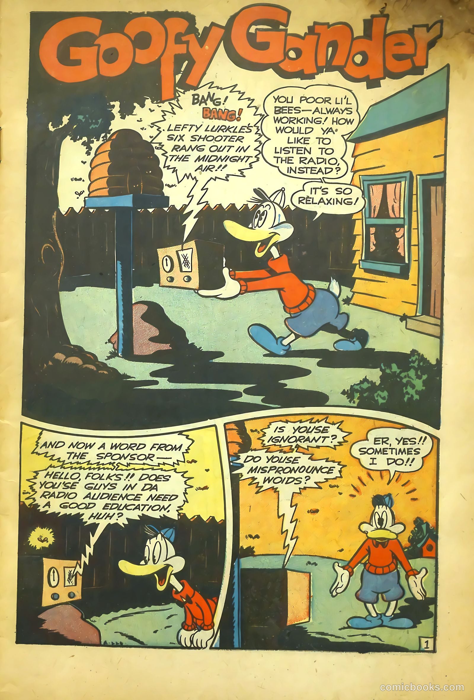 Goofy Comics #24 (1948) — page 4 of 53