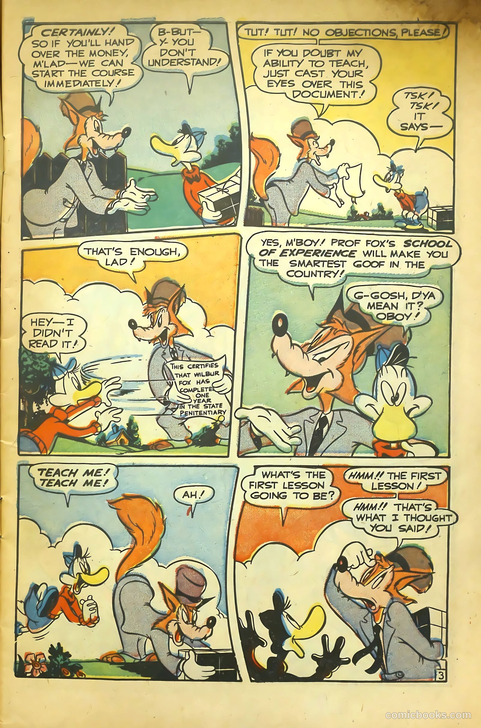 Goofy Comics #24 (1948) — page 6 of 53