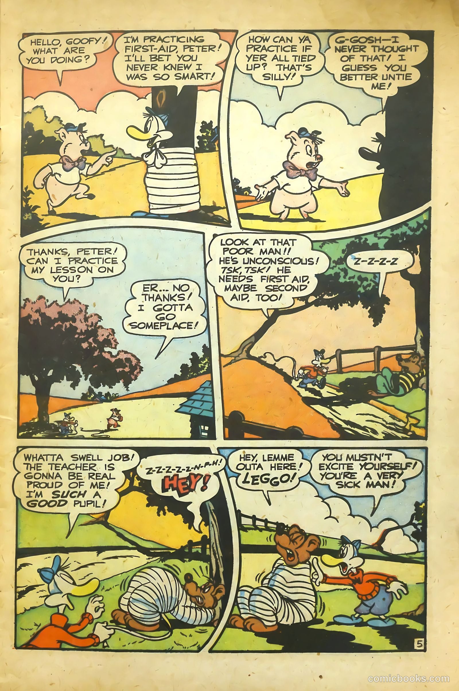 Goofy Comics #24 (1948) — page 8 of 53