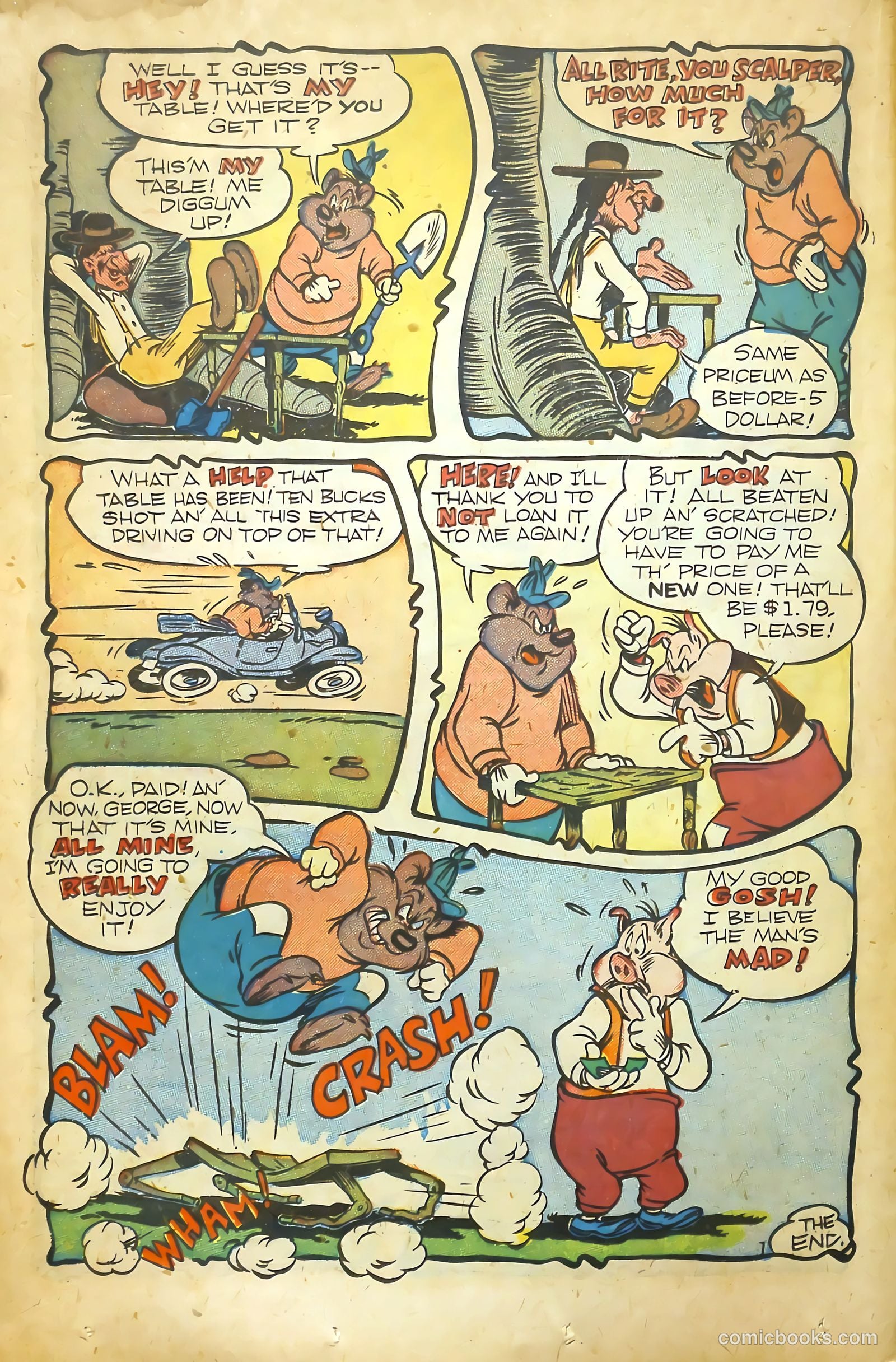 Goofy Comics #24 (1948) — page 35 of 53