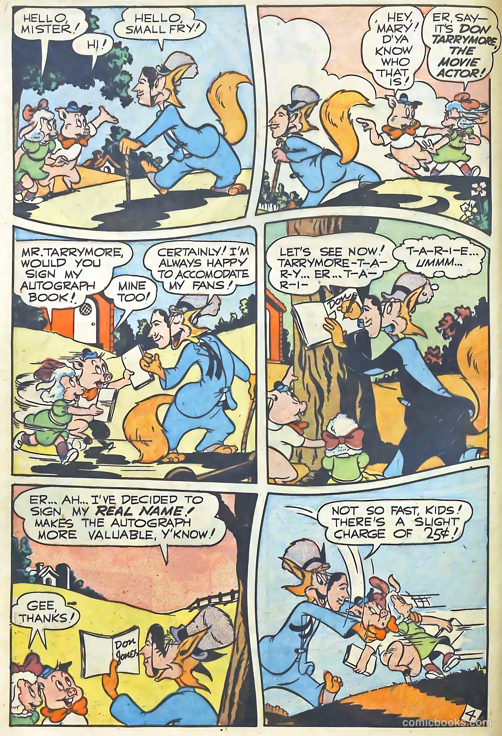 Goofy Comics #25 (1948) — page 6 of 52
