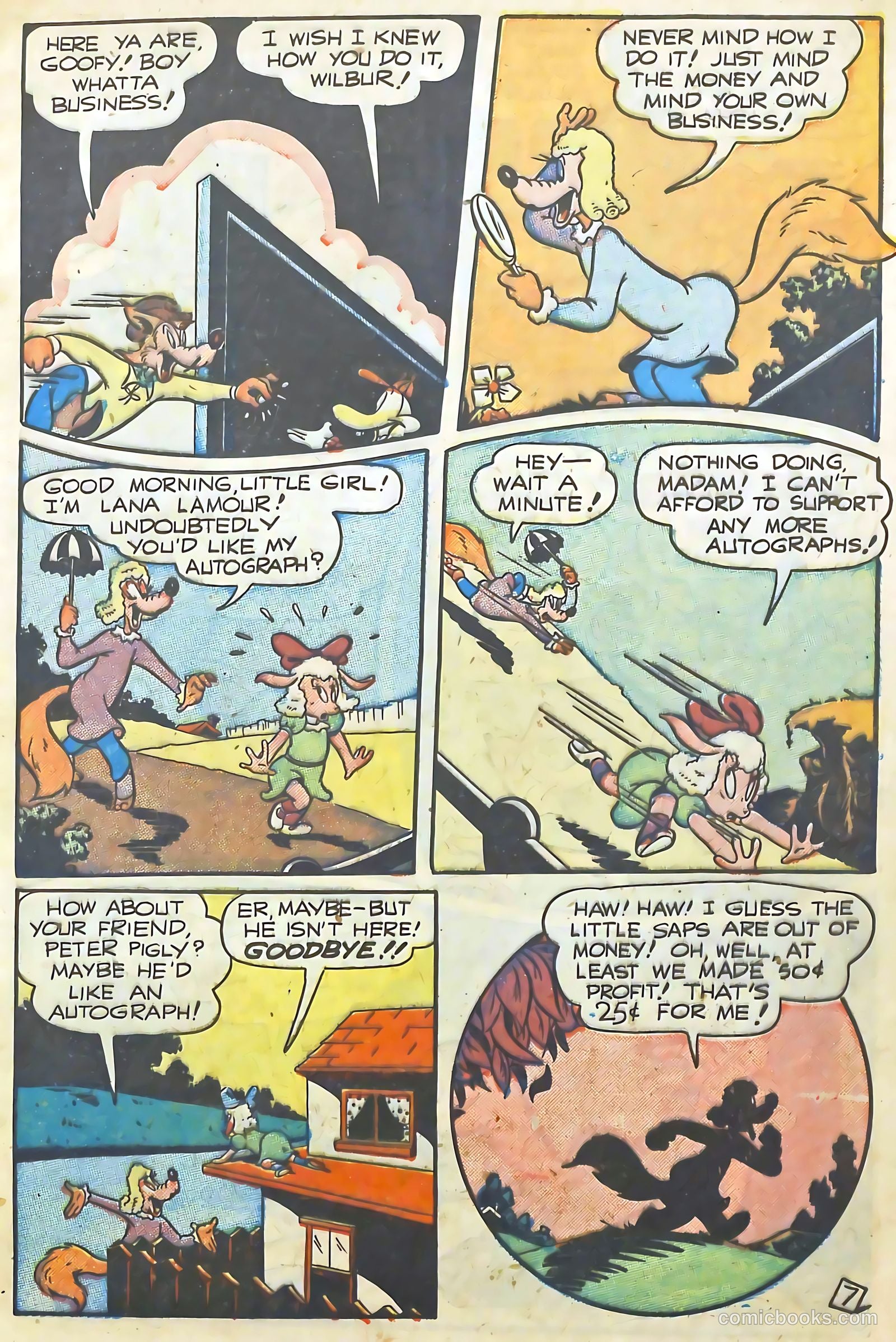 Goofy Comics #25 (1948) — page 9 of 52