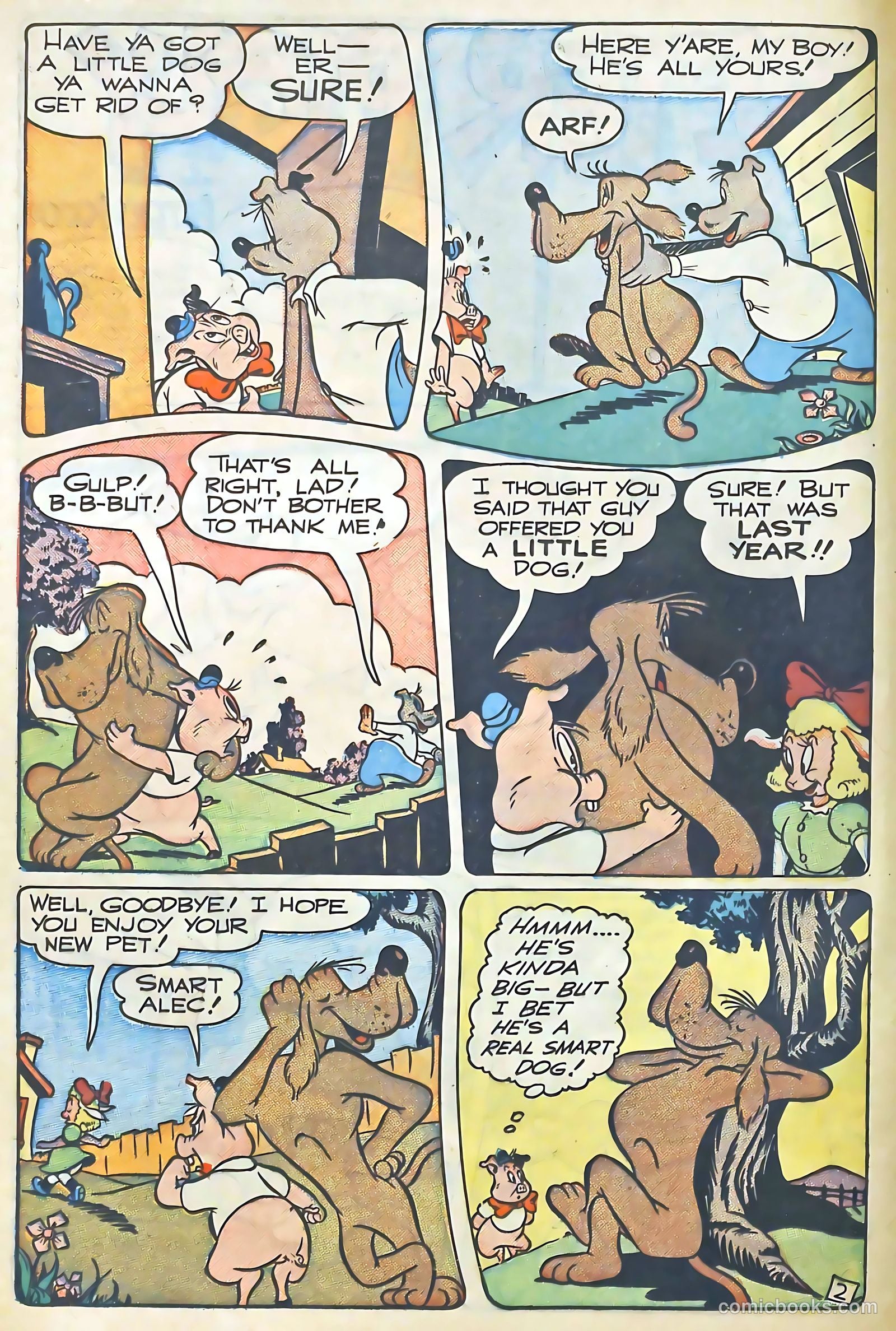 Goofy Comics #25 (1948) — page 16 of 52
