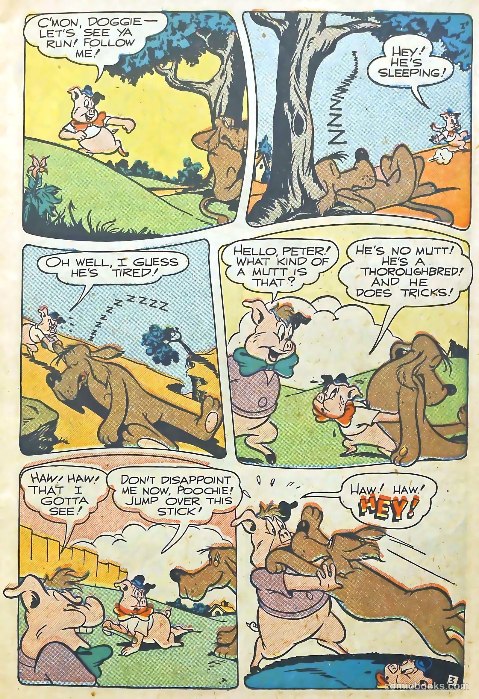 Goofy Comics #25 (1948) — page 17 of 52