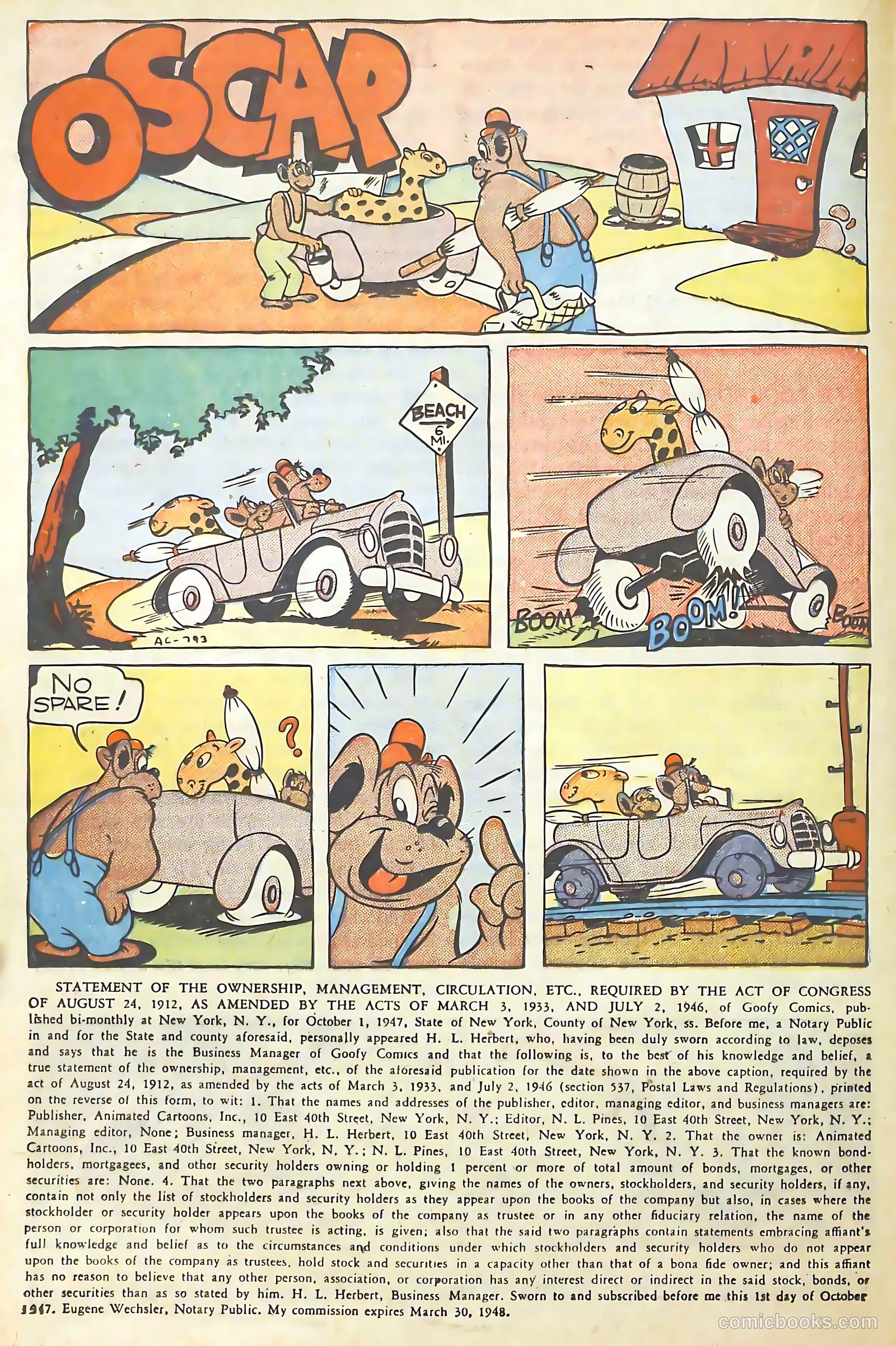 Goofy Comics #25 (1948) — page 28 of 52