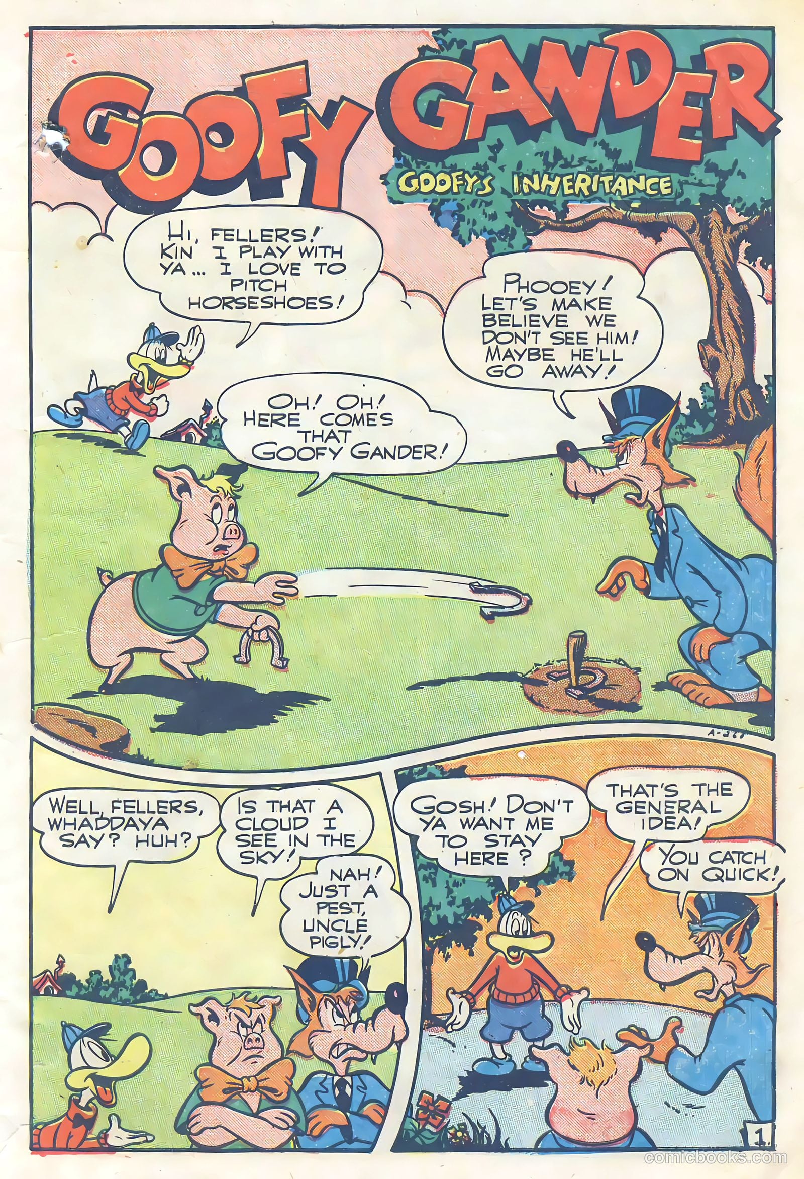 Goofy Comics #26 (1948) — page 3 of 52