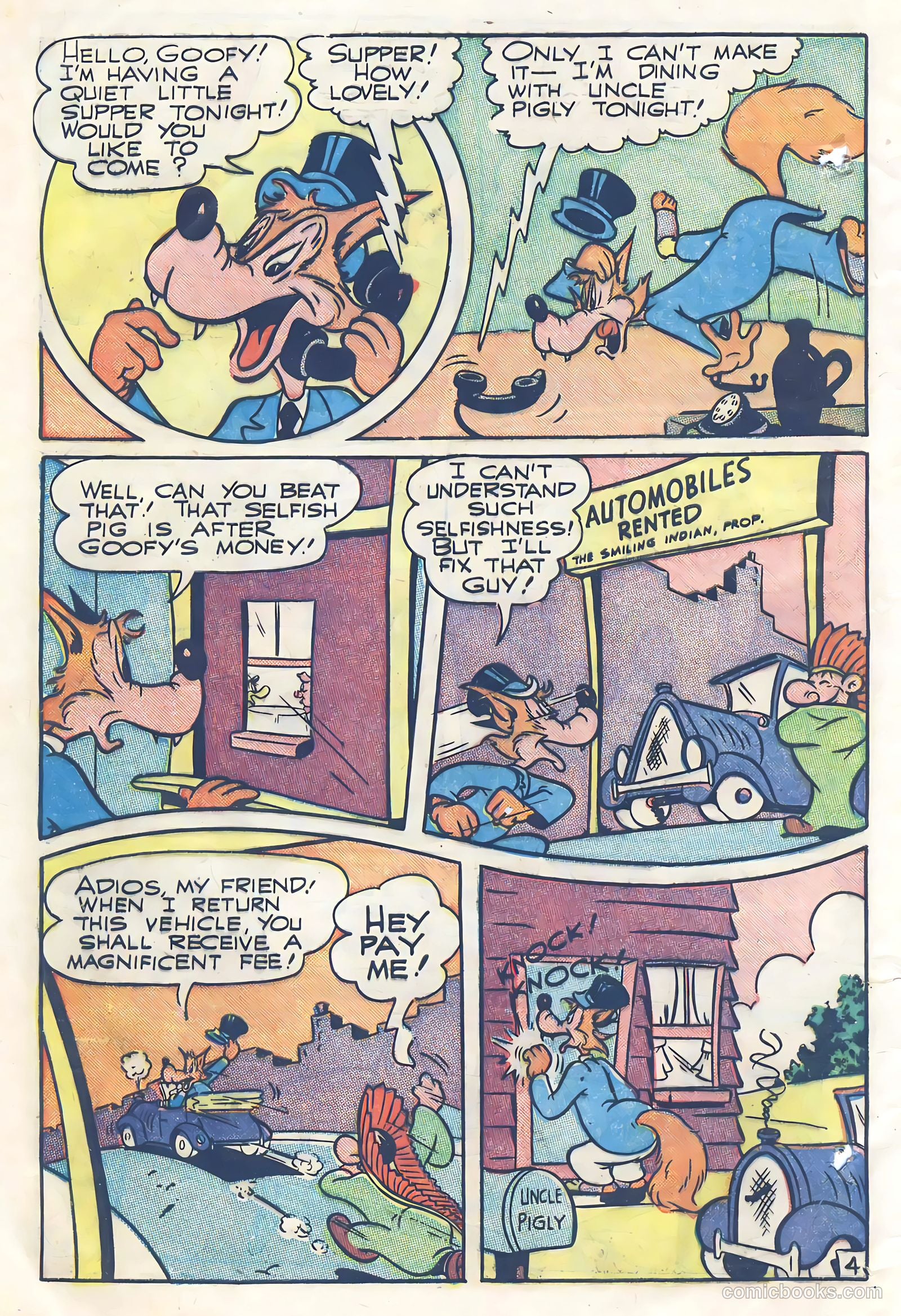 Goofy Comics #26 (1948) — page 6 of 52