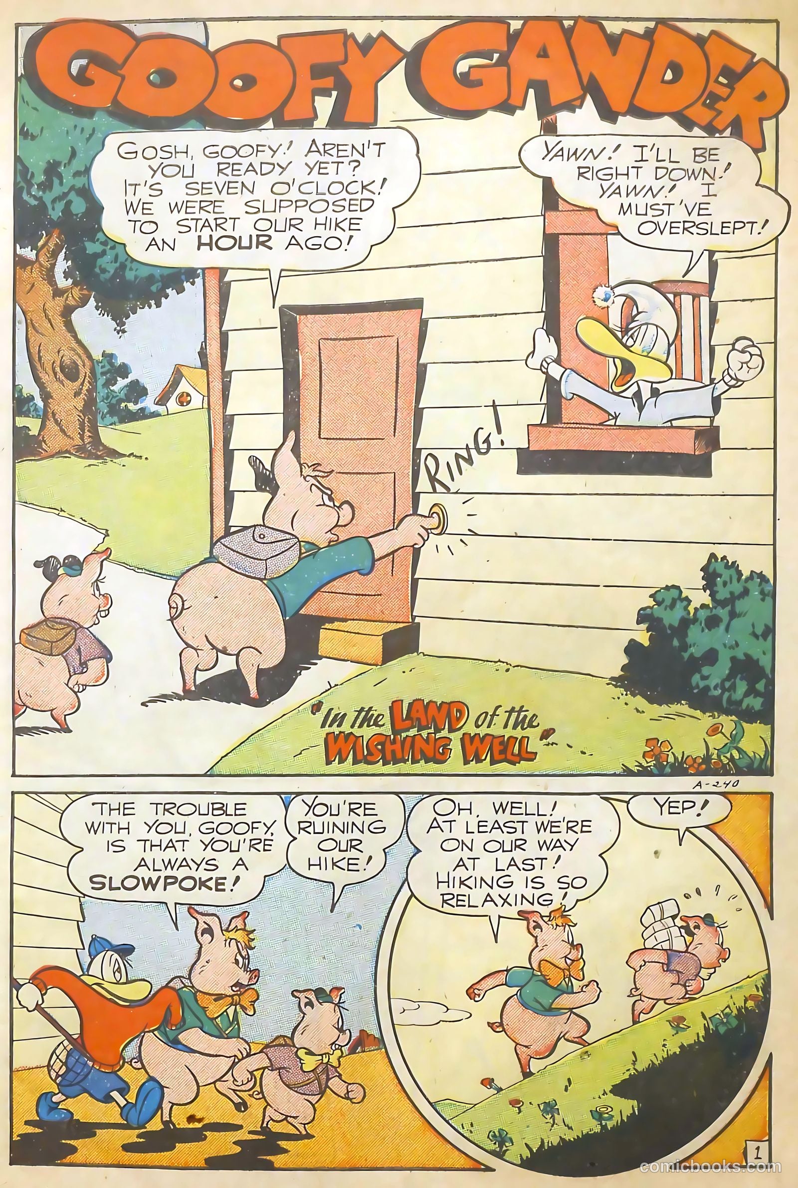 Goofy Comics #27 (1948) — page 3 of 52