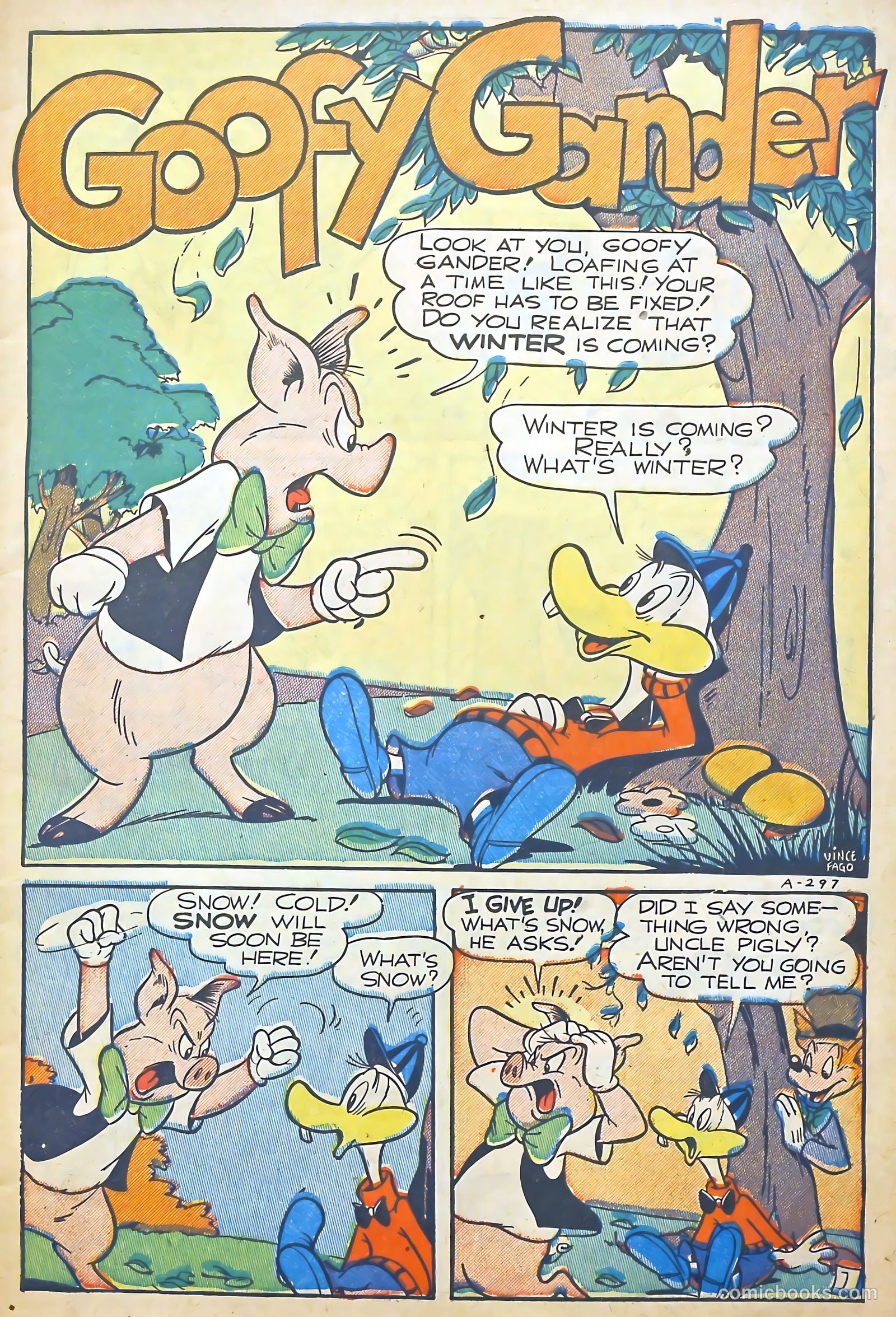 Goofy Comics #28 (1948) — page 3 of 52