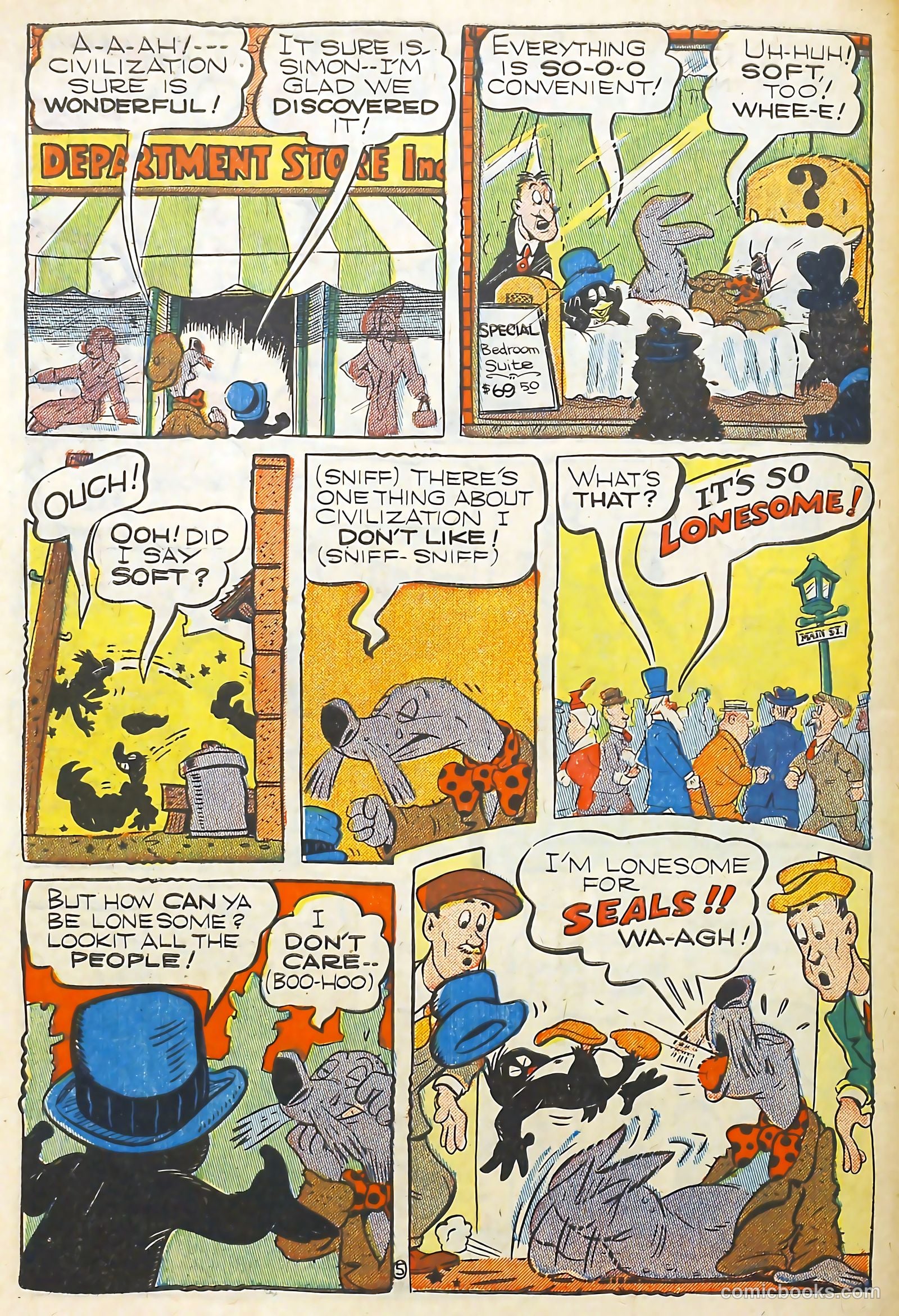 Goofy Comics #29 (1948) — page 46 of 52