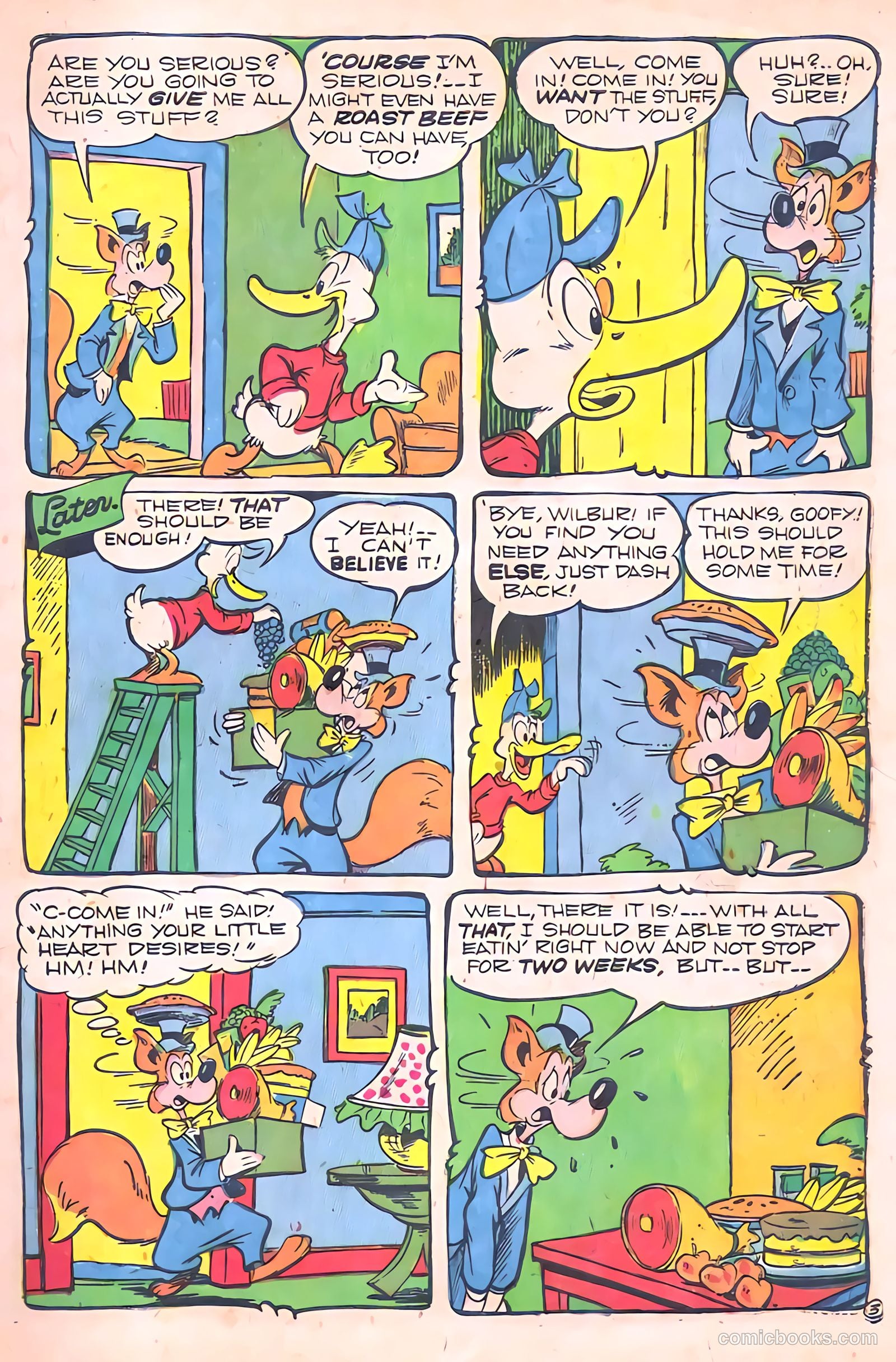Goofy Comics #31 (1949) — page 5 of 53