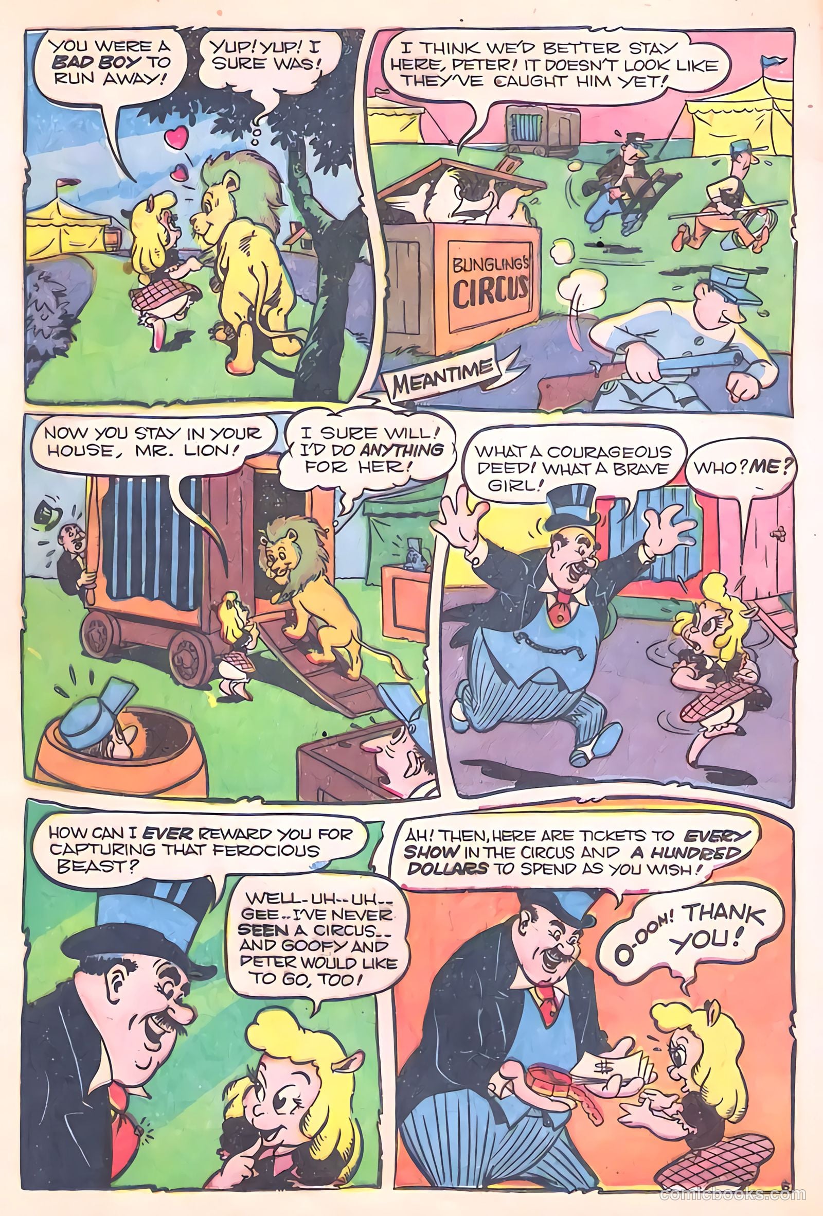 Goofy Comics #31 (1949) — page 16 of 53