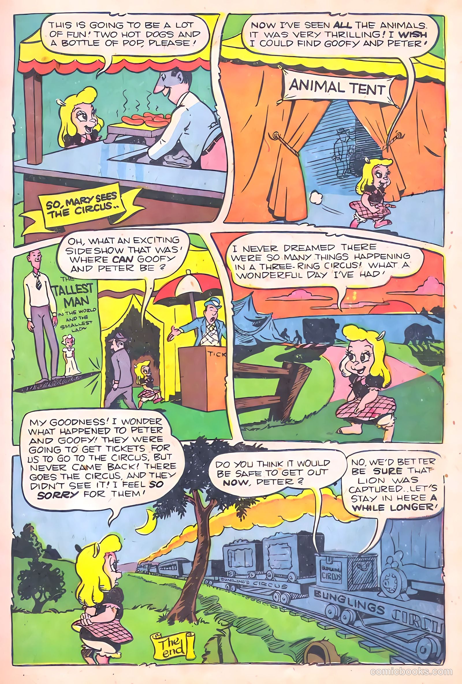 Goofy Comics #31 (1949) — page 17 of 53