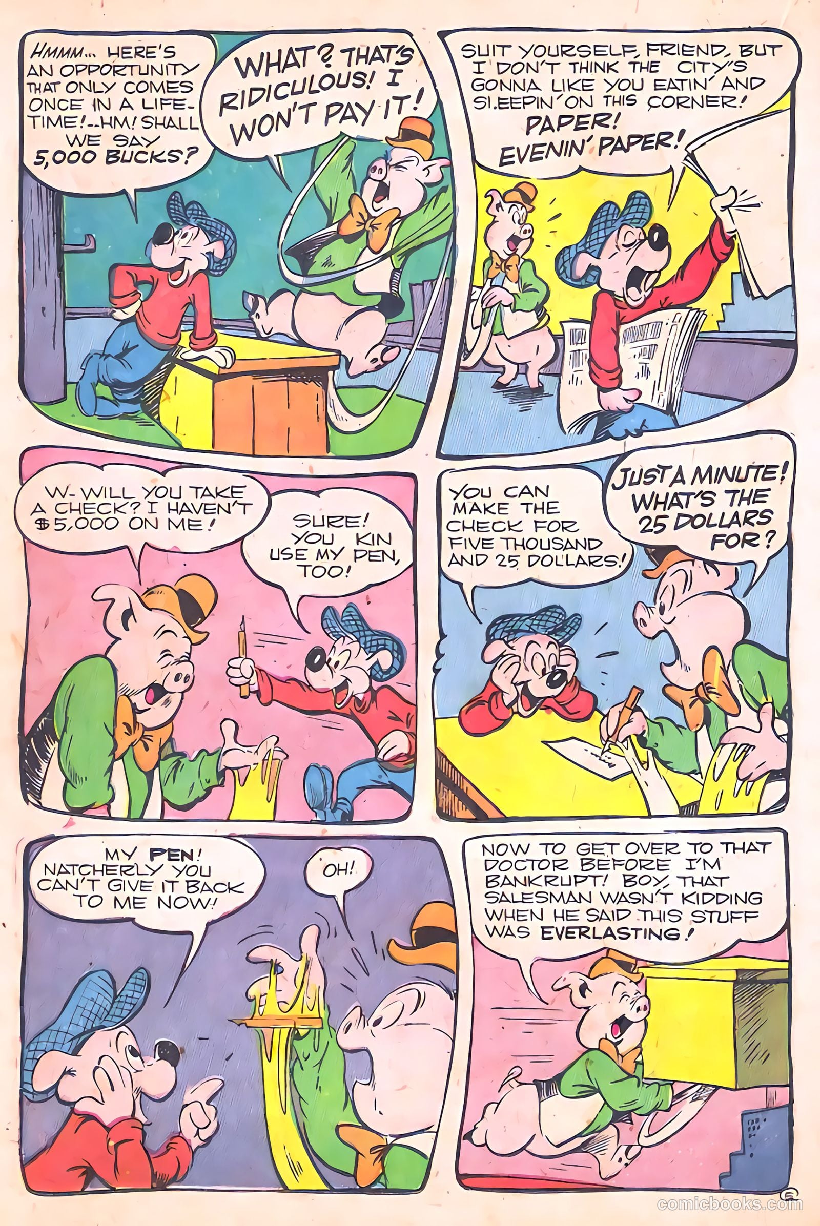 Goofy Comics #31 (1949) — page 24 of 53
