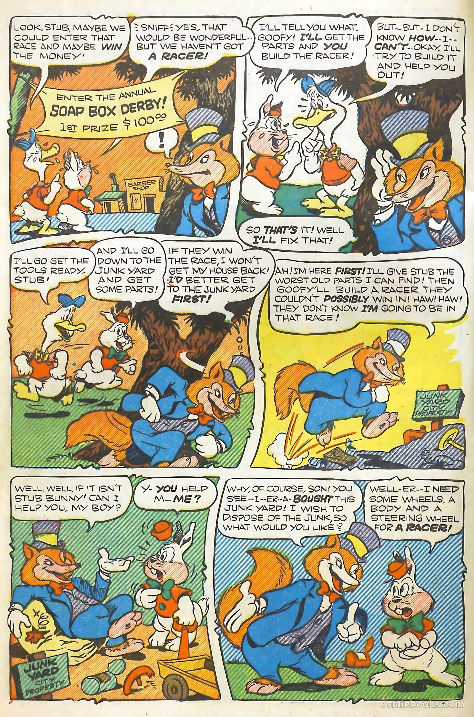 Goofy Comics #32 (1949) — page 4 of 36