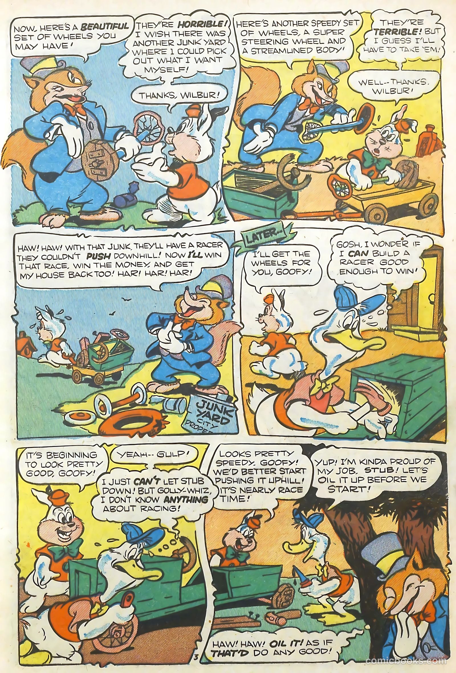 Goofy Comics #32 (1949) — page 5 of 36