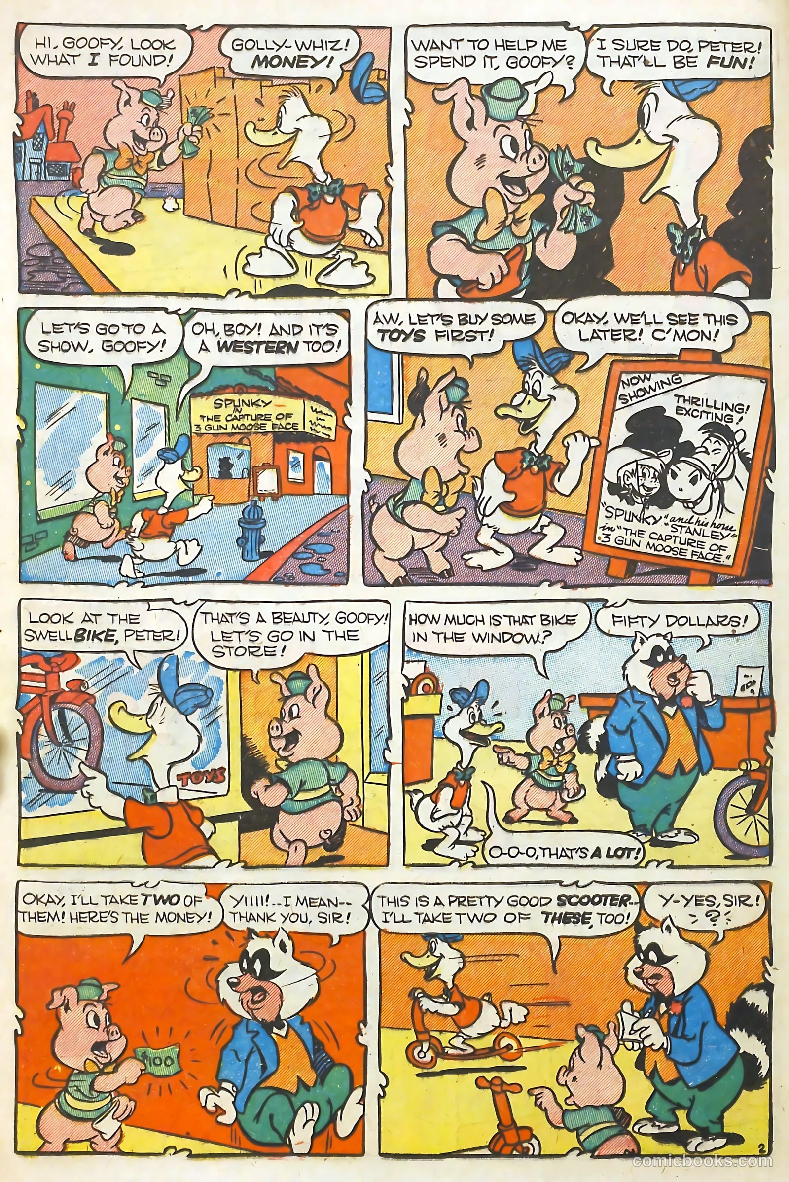 Goofy Comics #32 (1949) — page 12 of 36
