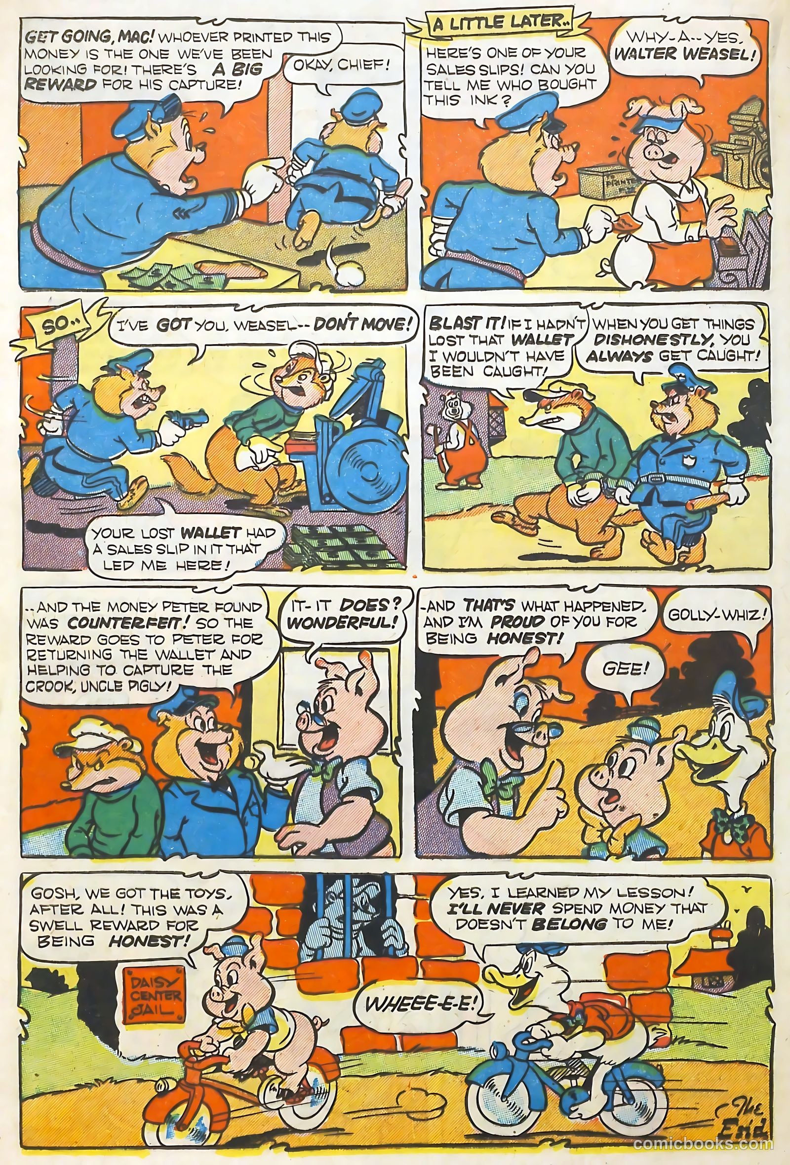 Goofy Comics #32 (1949) — page 16 of 36
