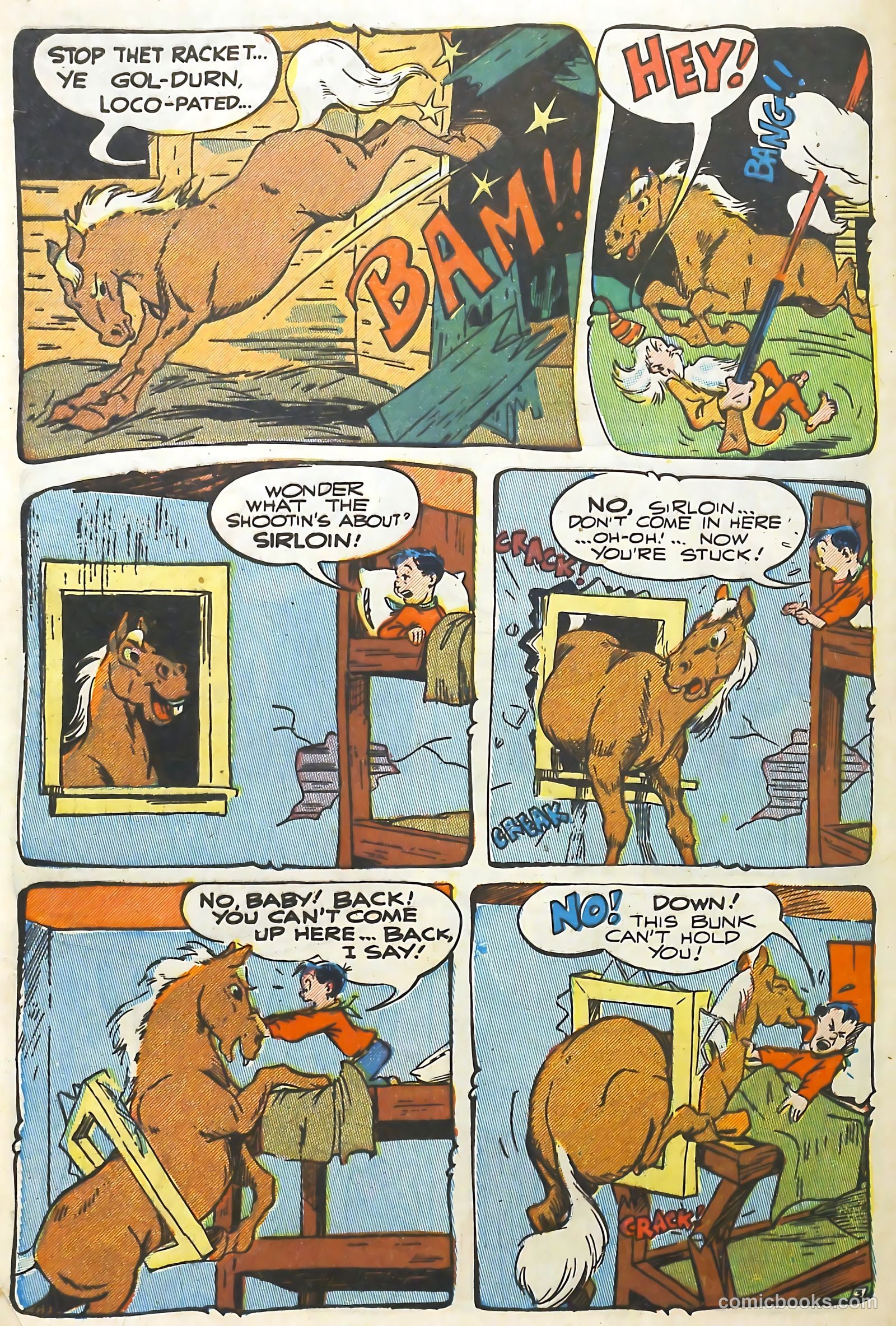 Goofy Comics #32 (1949) — page 28 of 36