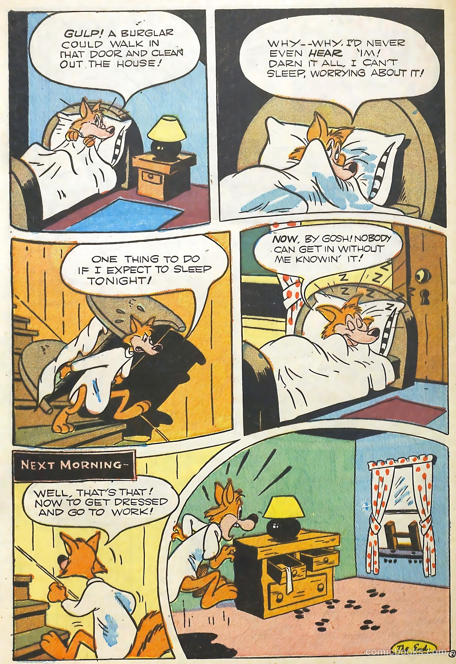 Goofy Comics #32 (1949) — page 32 of 36