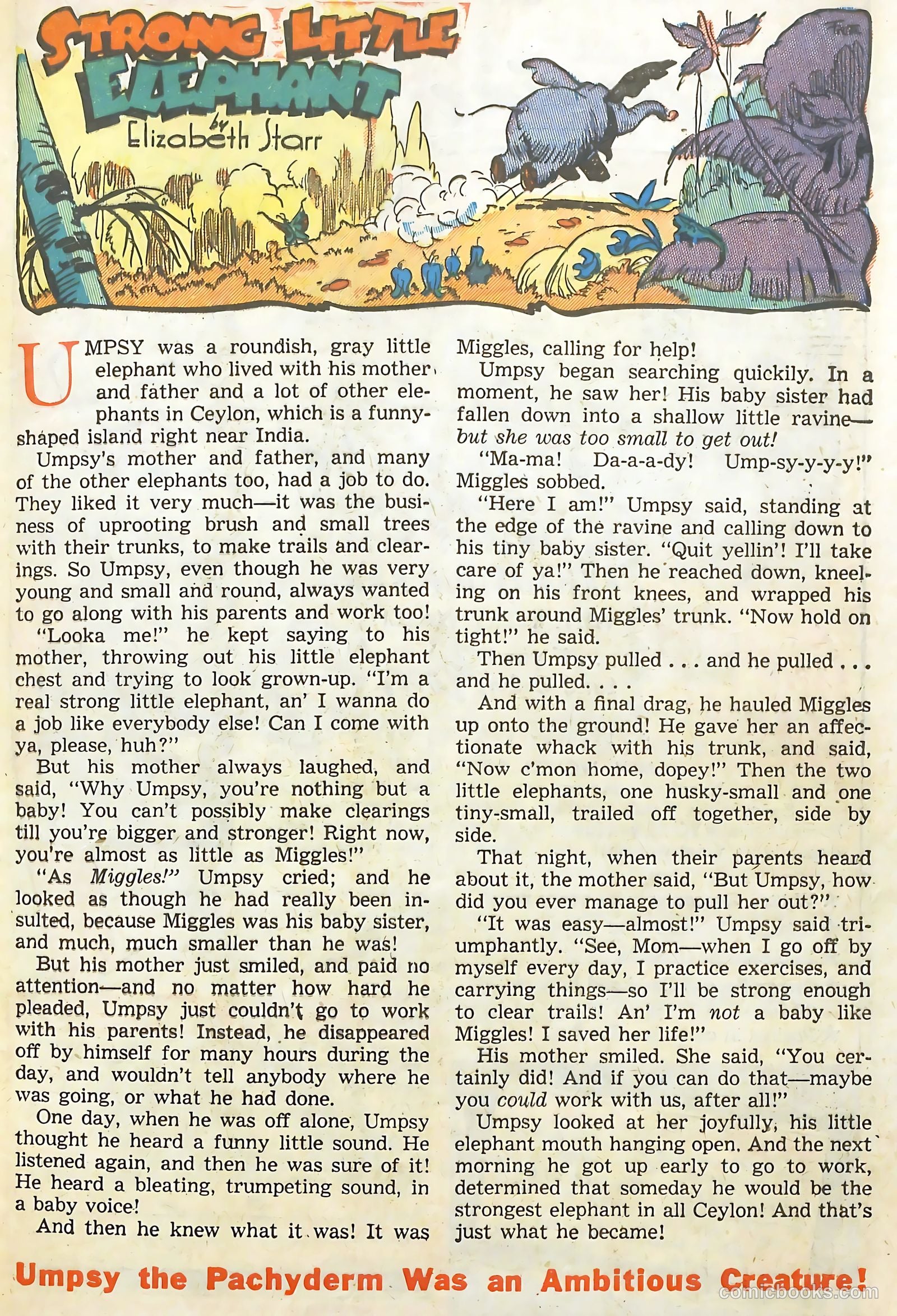 Goofy Comics #32 (1949) — page 33 of 36