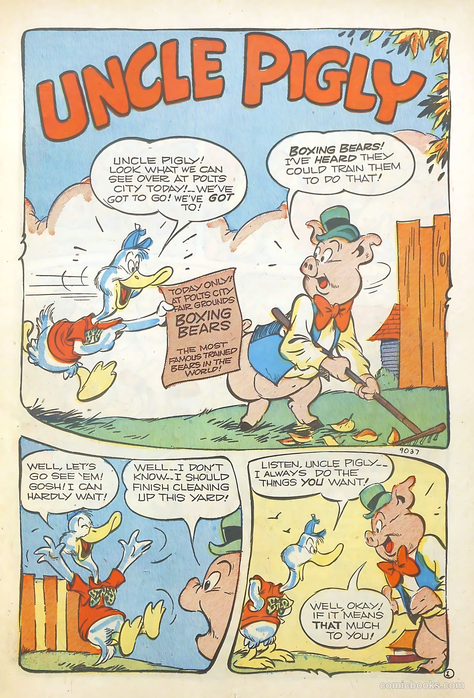 Goofy Comics #33 (1949) — page 11 of 36