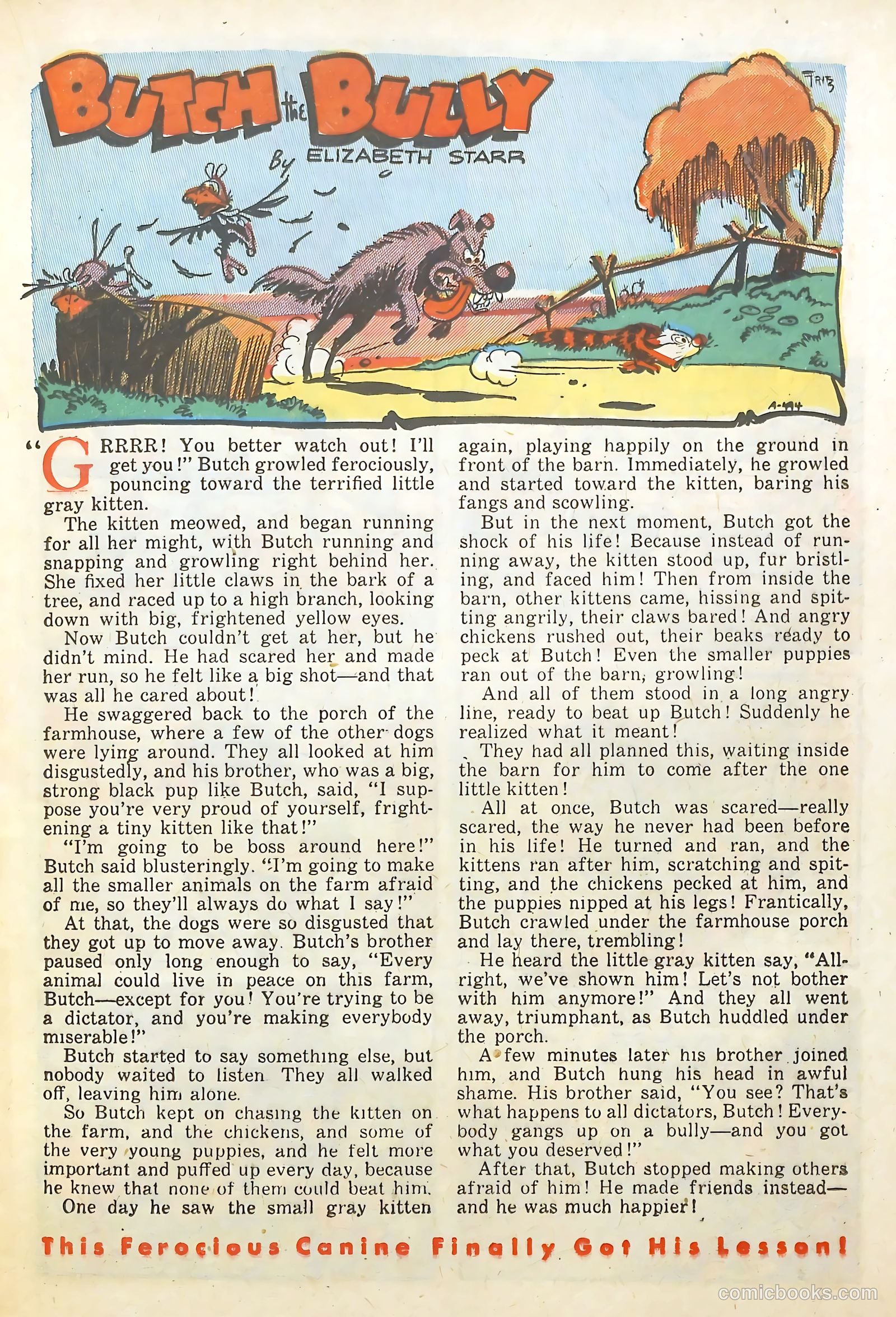 Goofy Comics #33 (1949) — page 17 of 36