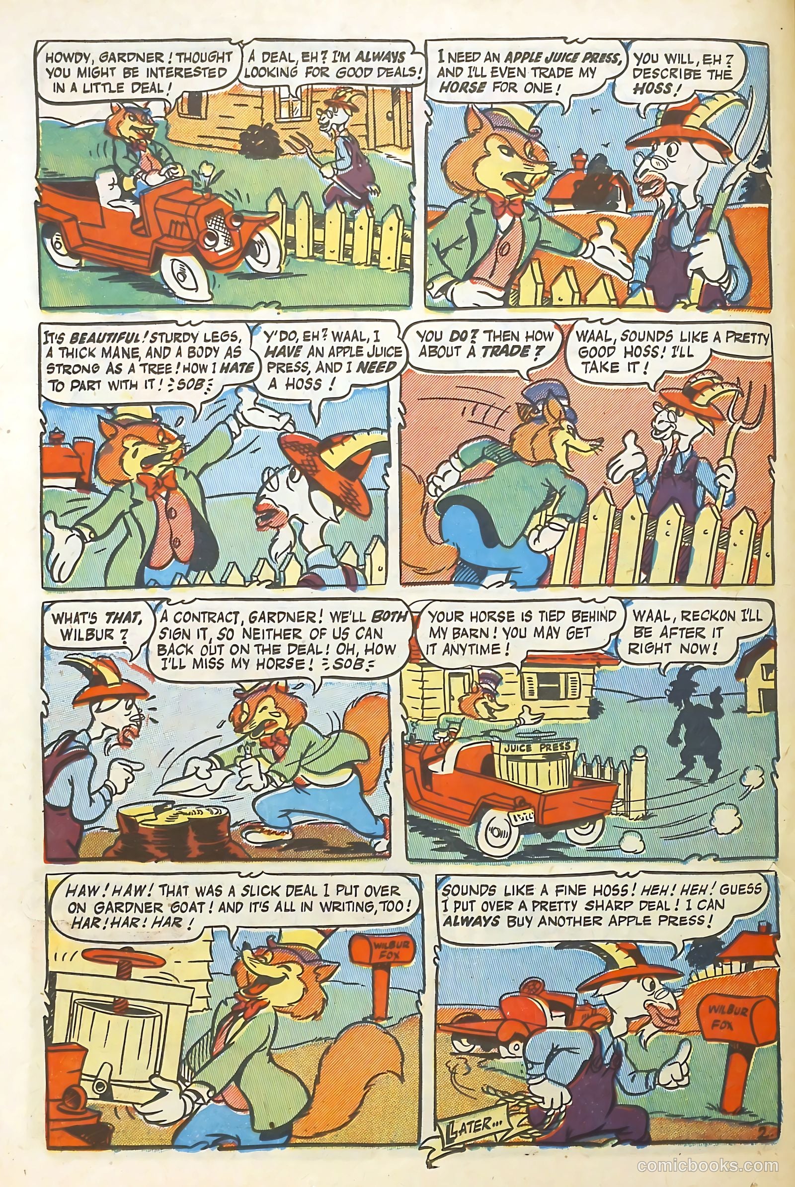 Goofy Comics #33 (1949) — page 26 of 36
