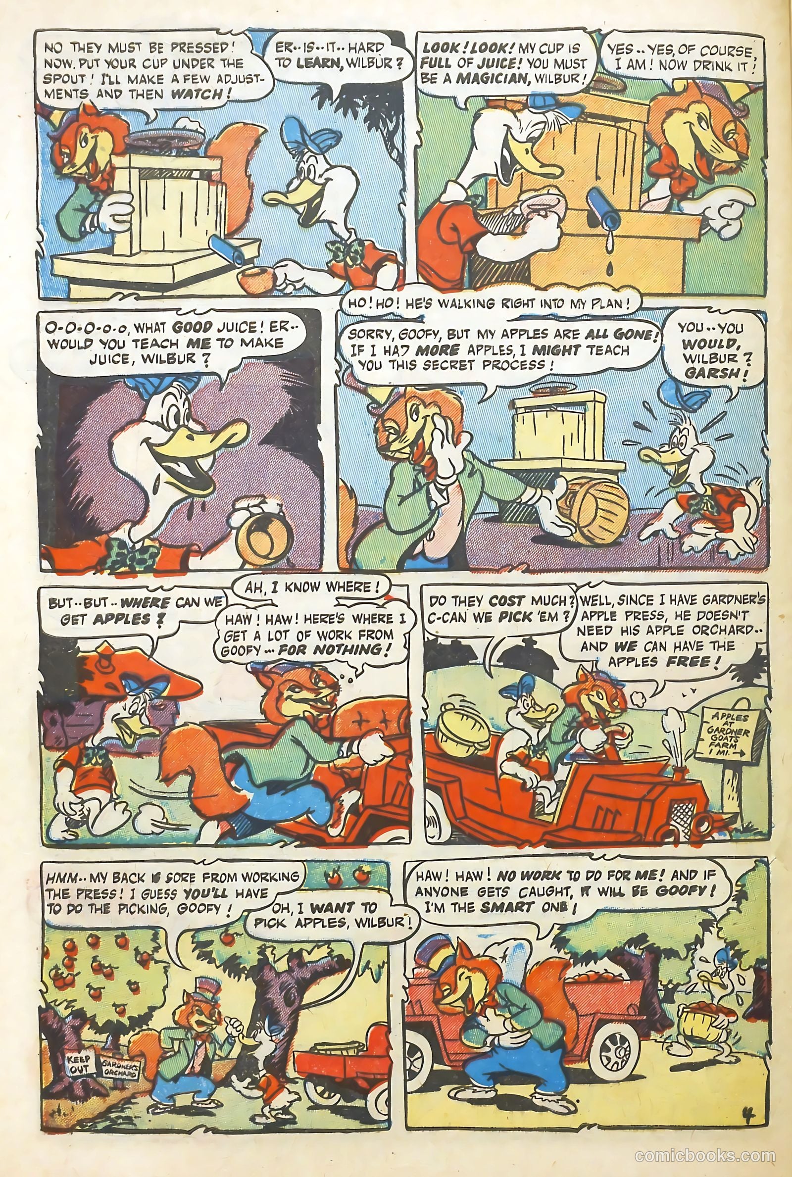 Goofy Comics #33 (1949) — page 28 of 36