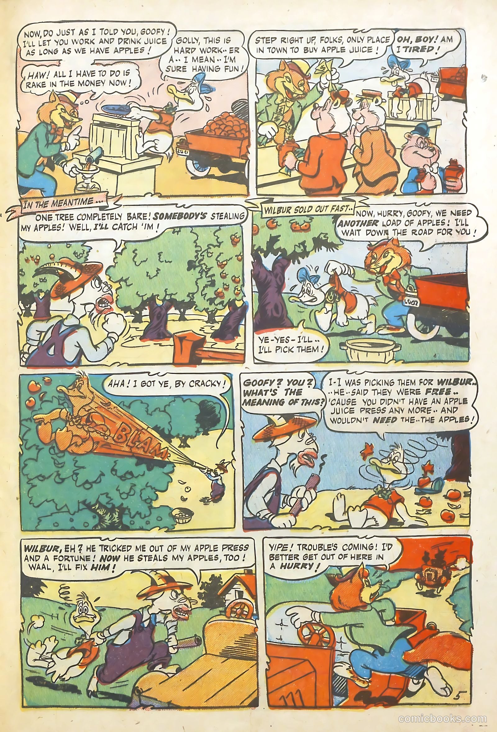 Goofy Comics #33 (1949) — page 29 of 36