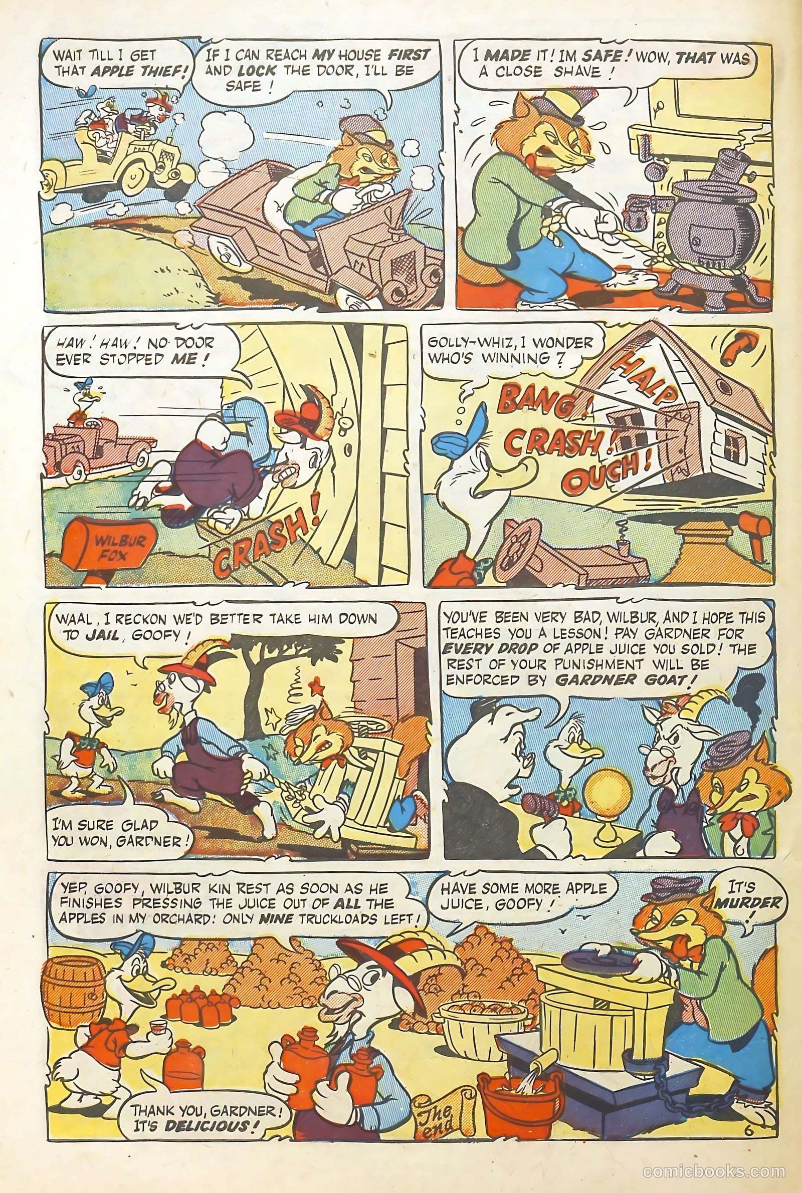 Goofy Comics #33 (1949) — page 30 of 36