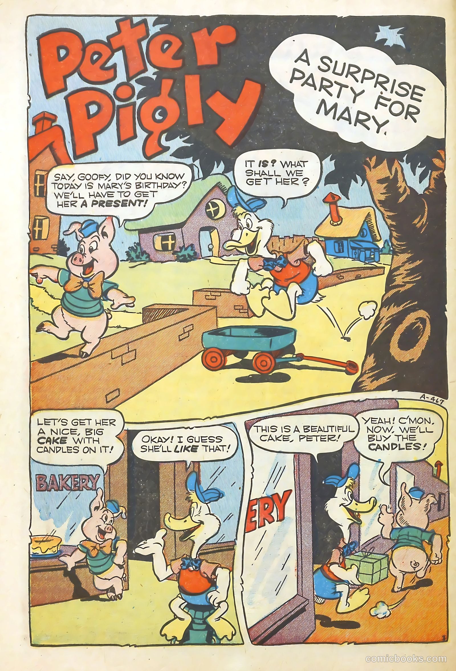 Goofy Comics #33 (1949) — page 32 of 36