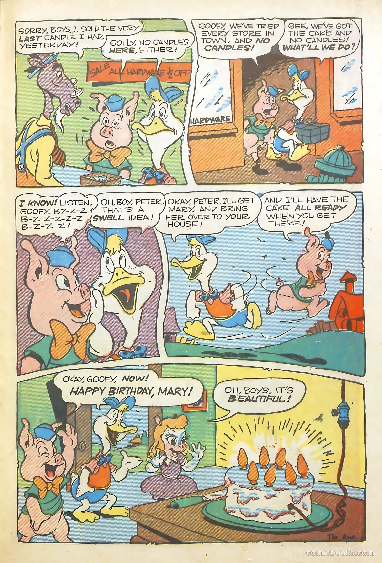 Goofy Comics #33 (1949) — page 33 of 36