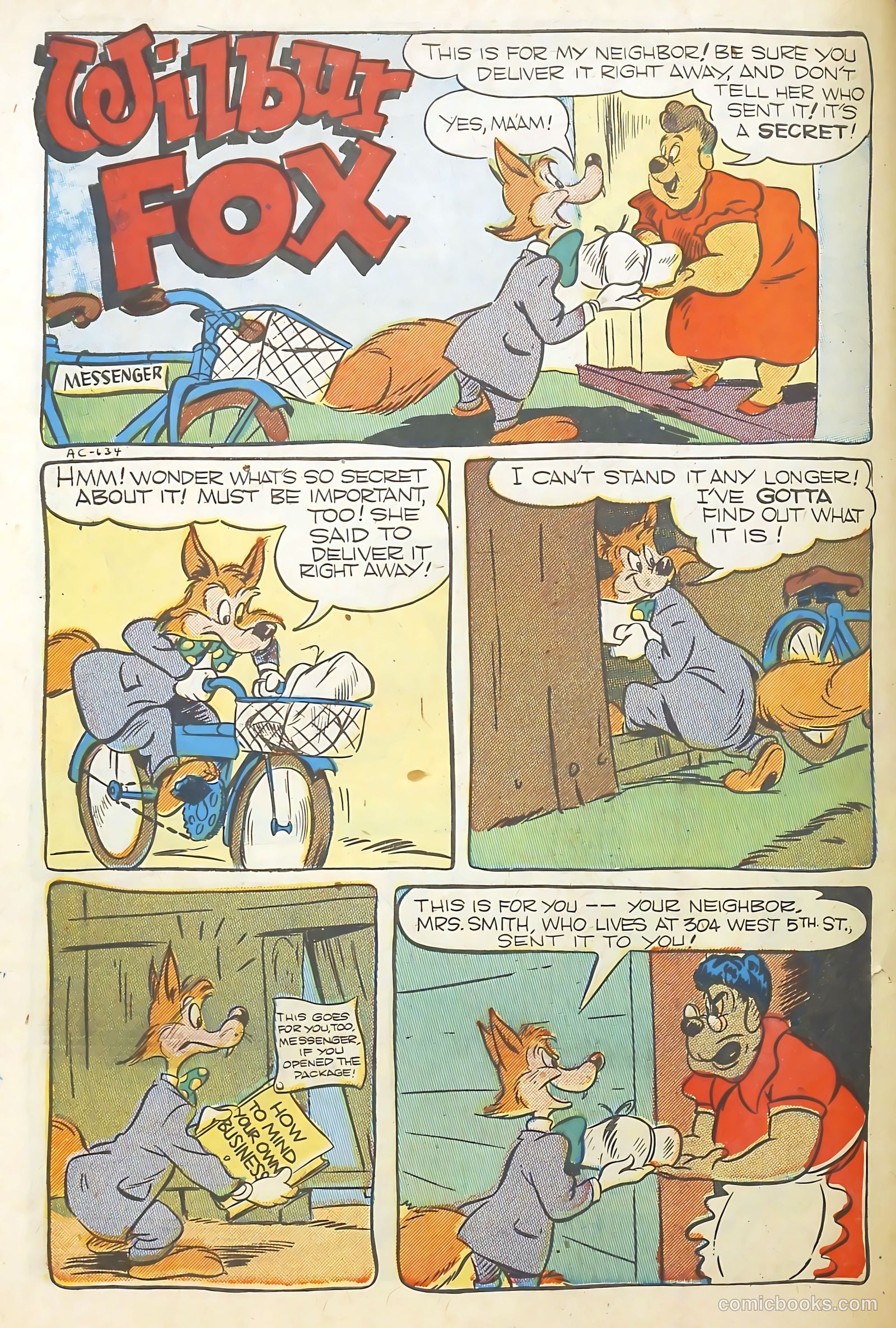 Goofy Comics #33 (1949) — page 34 of 36