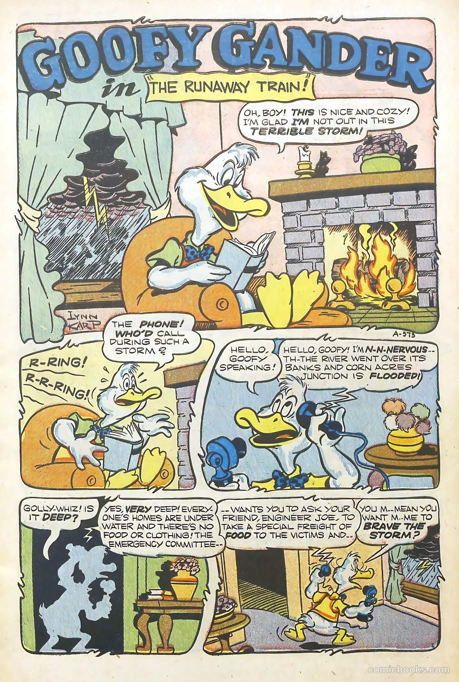 Goofy Comics #34 (1949) — page 3 of 36