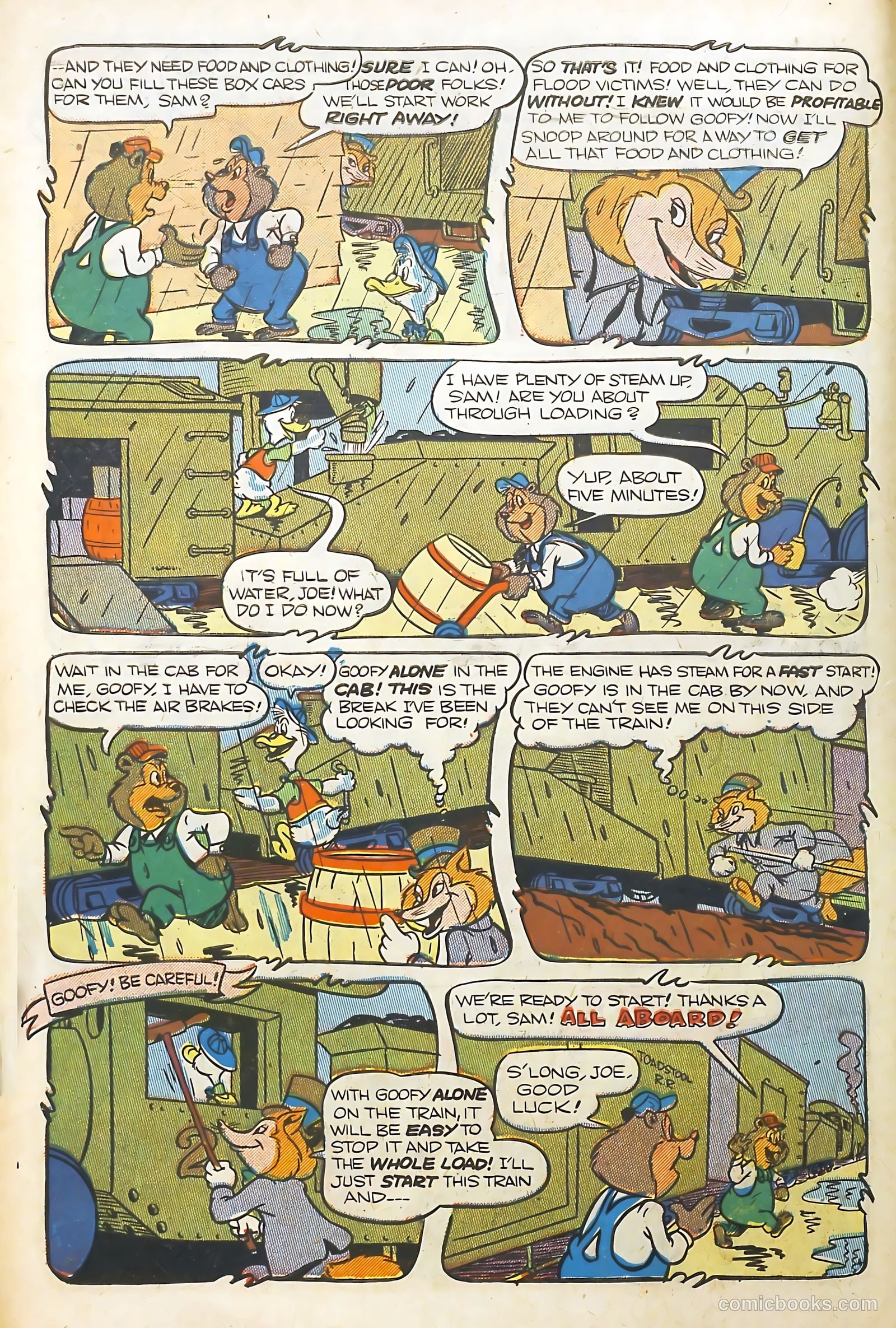Goofy Comics #34 (1949) — page 6 of 36