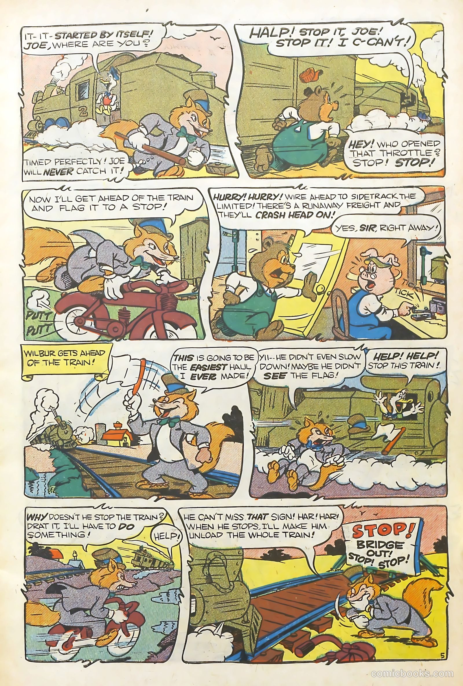 Goofy Comics #34 (1949) — page 7 of 36