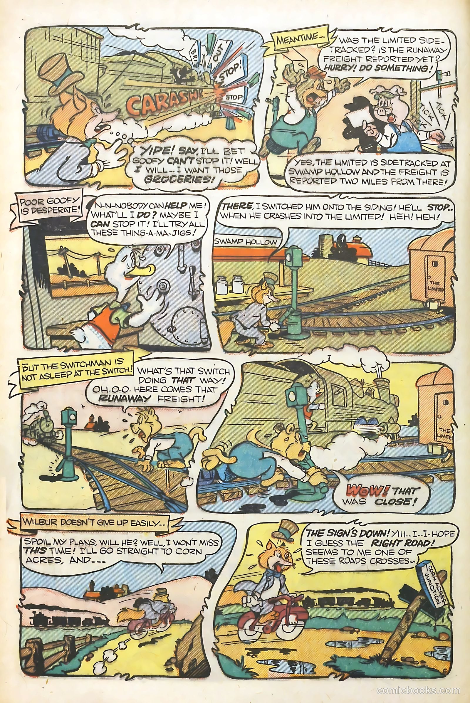 Goofy Comics #34 (1949) — page 8 of 36