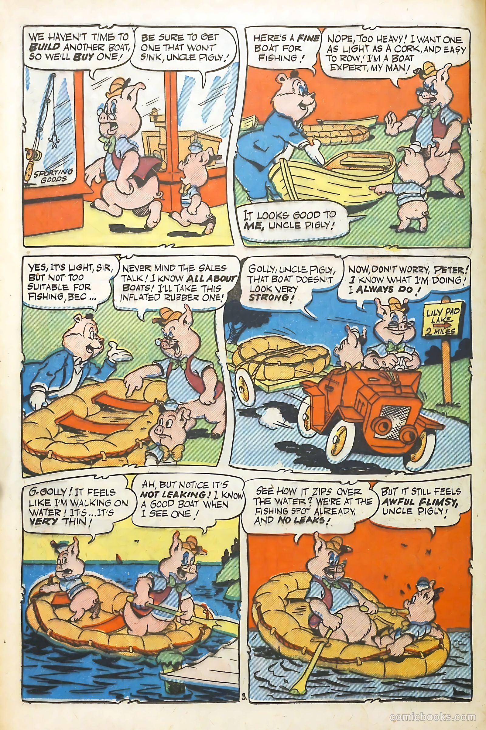 Goofy Comics #34 (1949) — page 12 of 36