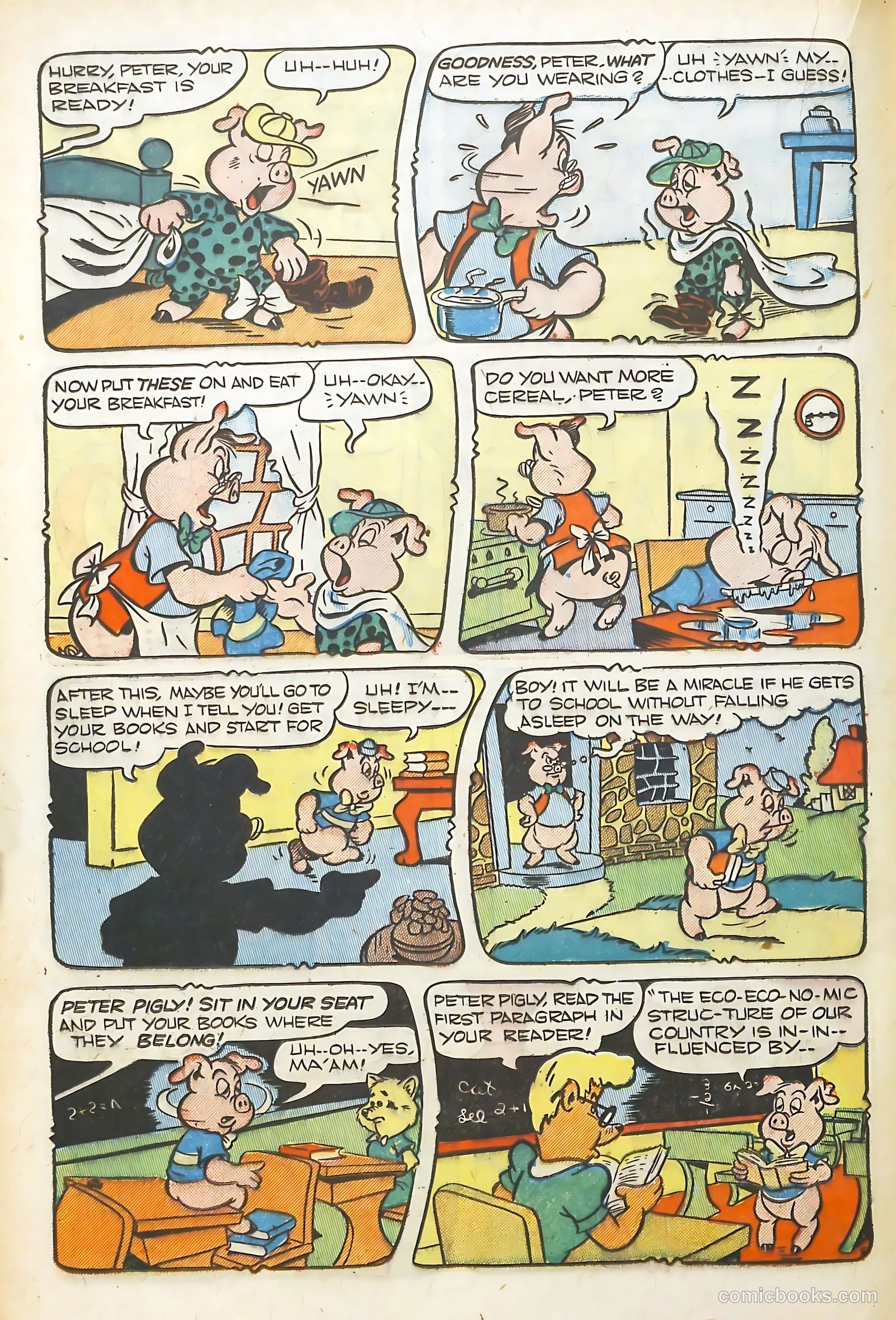 Goofy Comics #34 (1949) — page 20 of 36