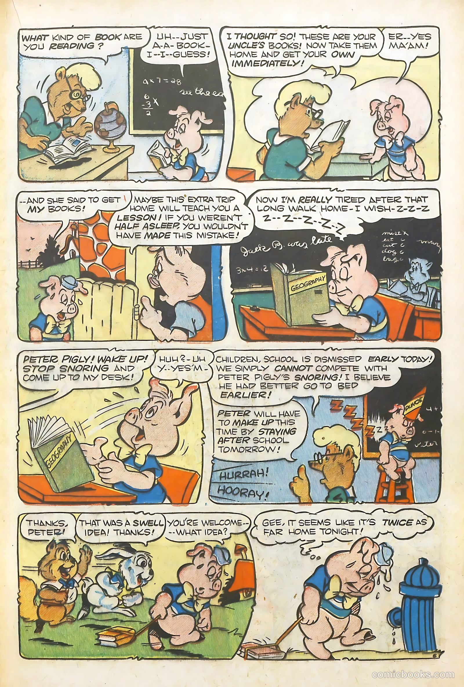 Goofy Comics #34 (1949) — page 21 of 36