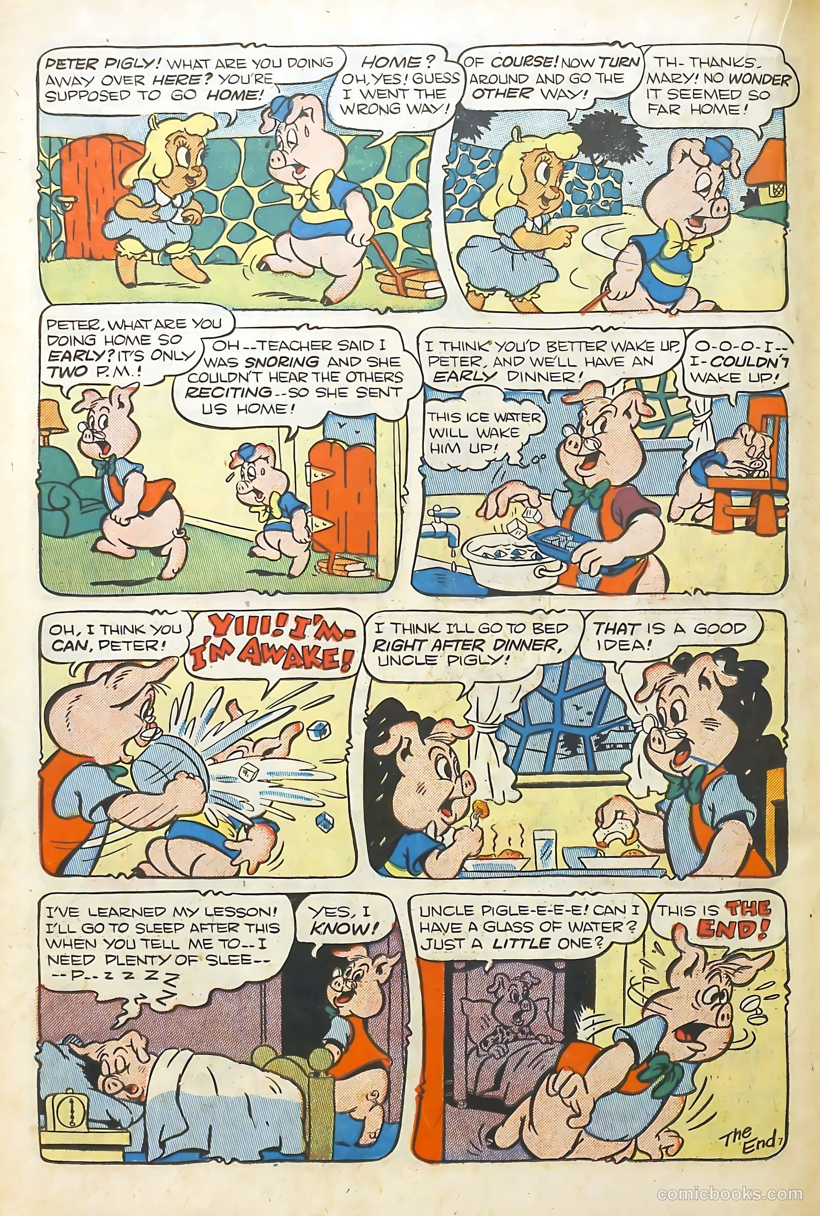 Goofy Comics #34 (1949) — page 22 of 36