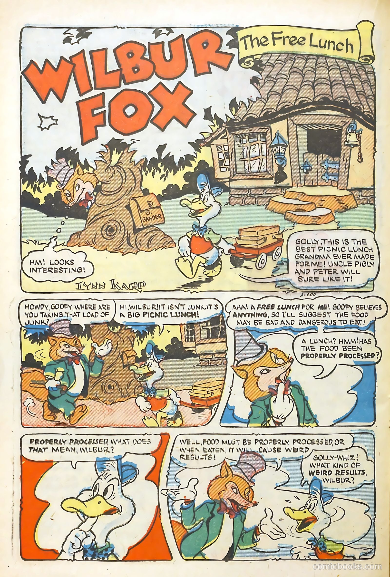 Goofy Comics #34 (1949) — page 24 of 36