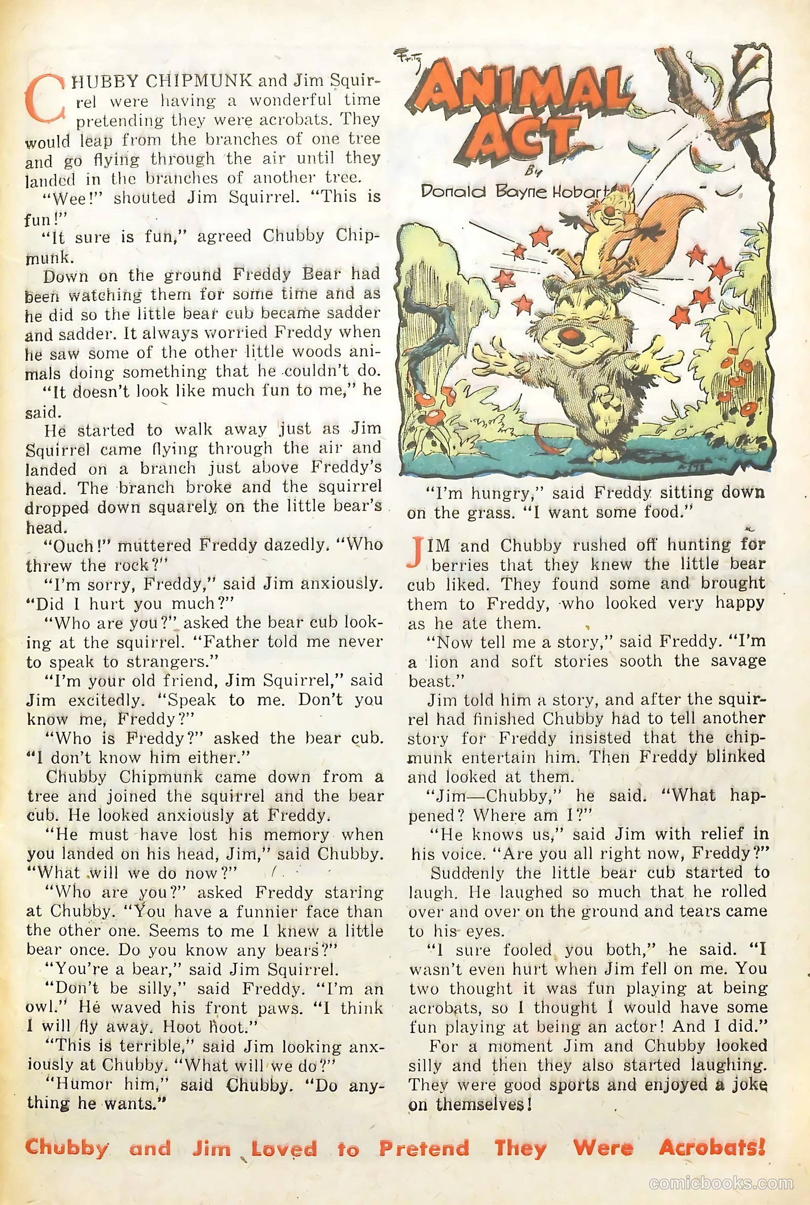 Goofy Comics #34 (1949) — page 33 of 36