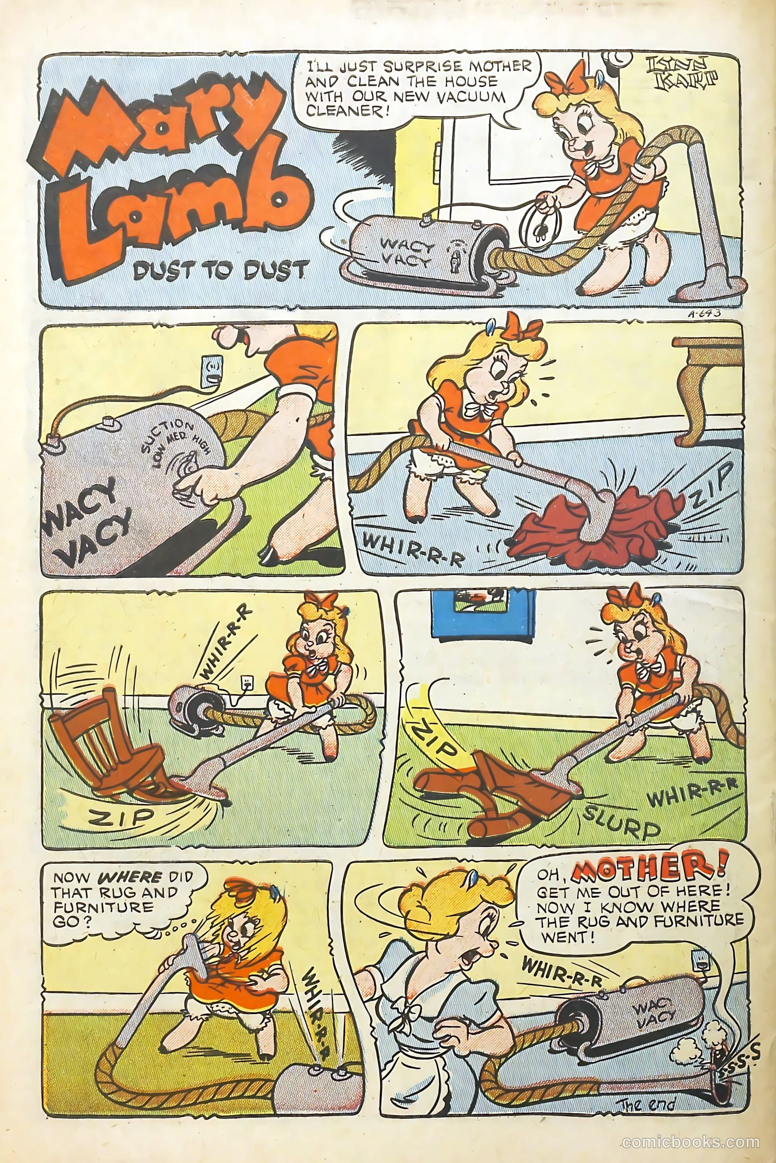 Goofy Comics #34 (1949) — page 34 of 36