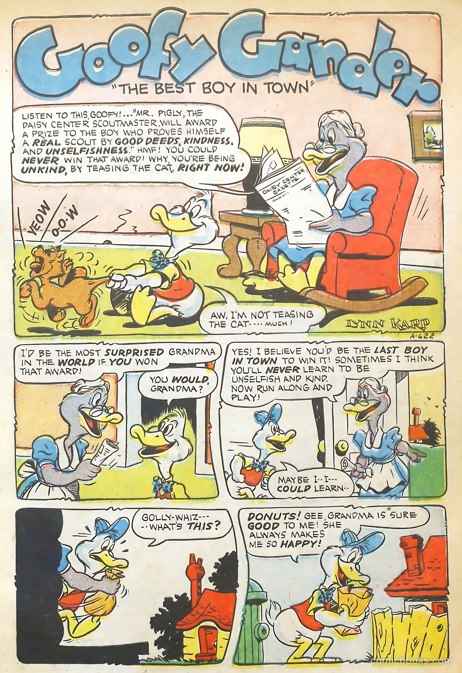 Goofy Comics #35 (1949) — page 3 of 36